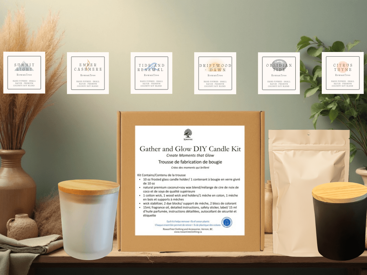 Gather and Glow DIY Candle Kits - RowanTree Clothing