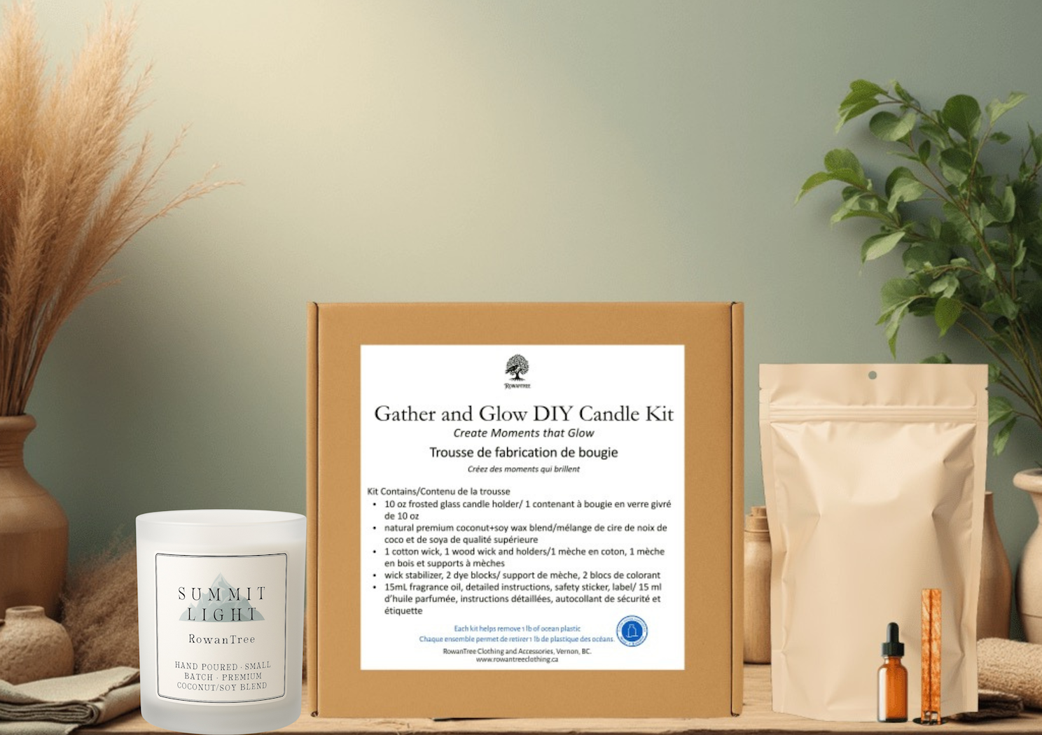 Gather and Glow, Lather and Grow: DIY Candle Kits and Handcrafted Soaps - RowanTree Clothing