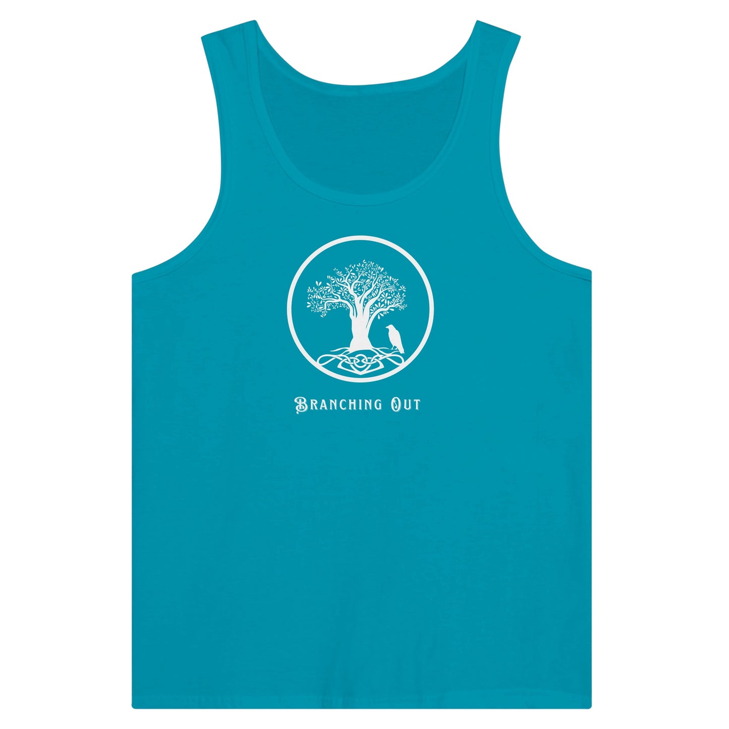 Branching Out Premium Unisex Tank Top - Rowantree Clothing and Accessories Inc