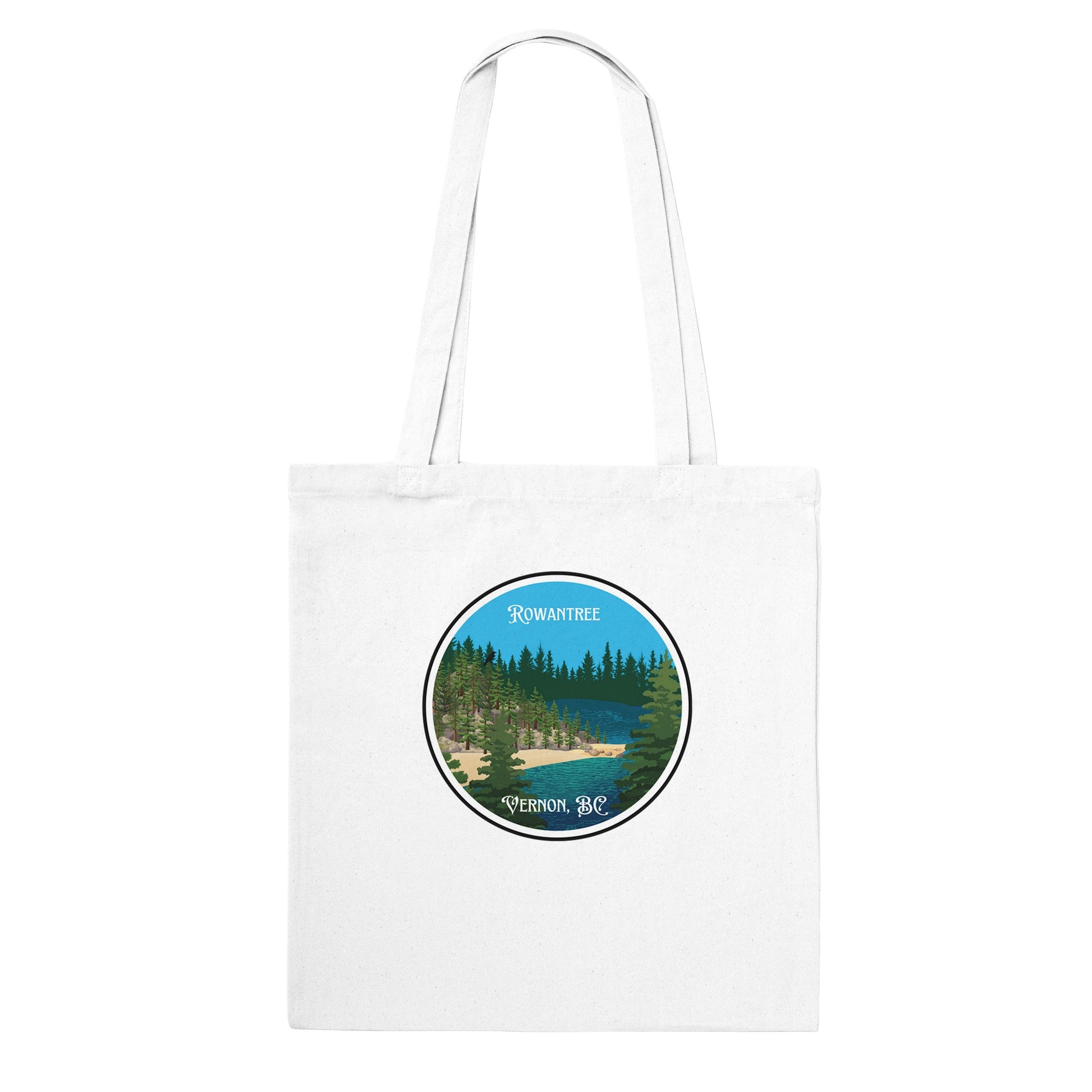 Kal Lake Classic Tote Bag - Rowantree Clothing and Accessories Inc