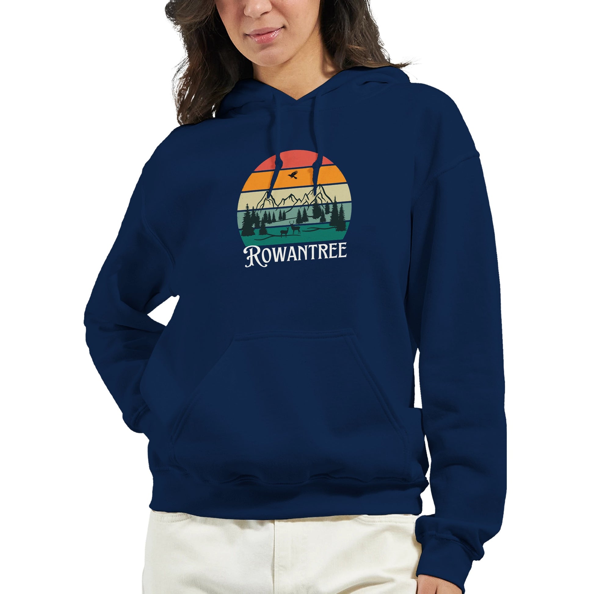 Classic Unisex Pullover Hoodie - Rowantree Clothing and Accessories Inc