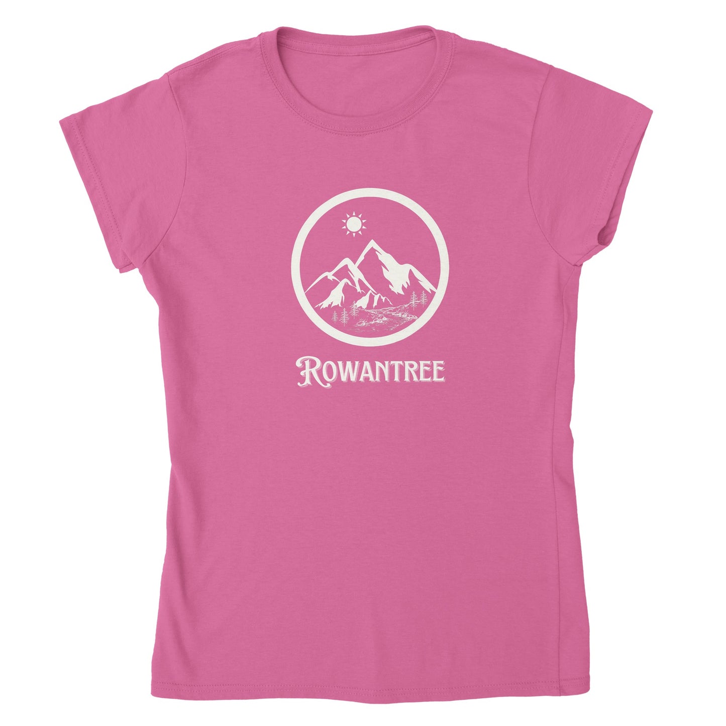 Classic Womens Crewneck T-shirt - Rowantree Clothing and Accessories Inc