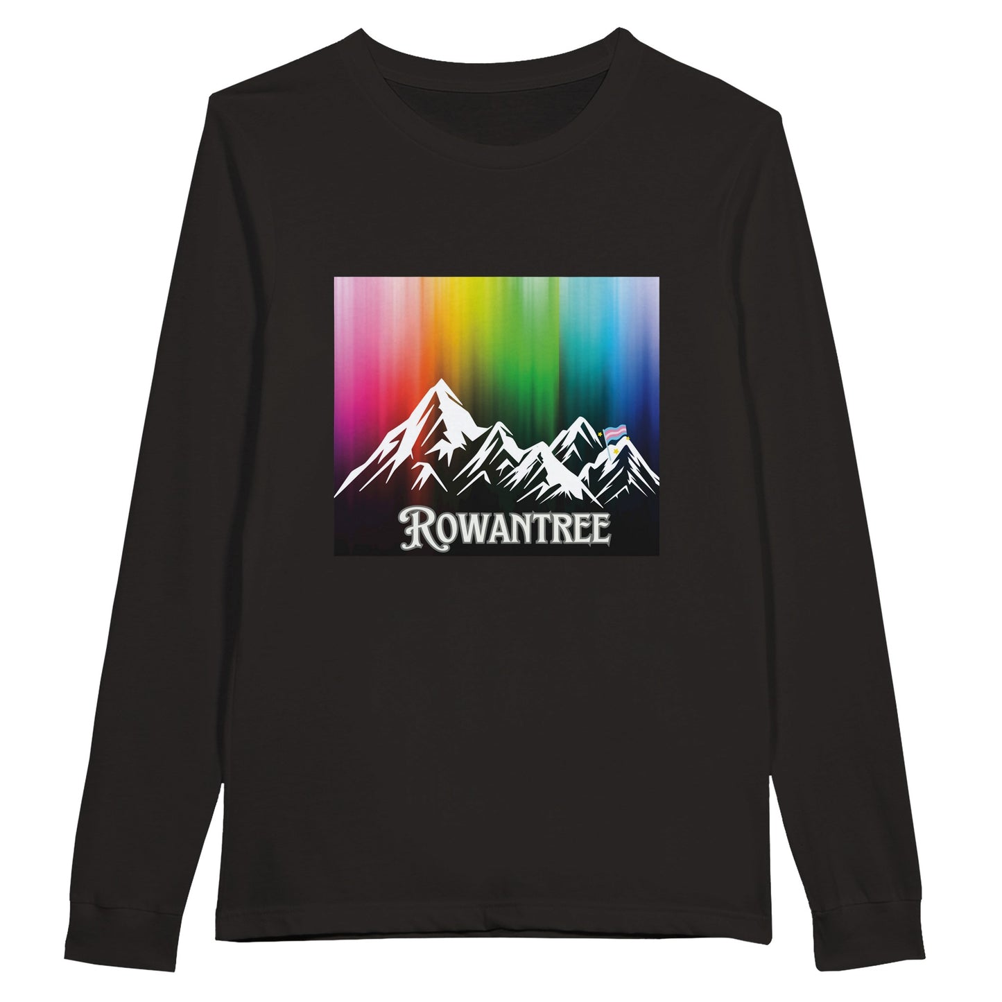 Pride Mountains Premium Unisex Longsleeve T-shirt - Rowantree Clothing and Accessories Inc