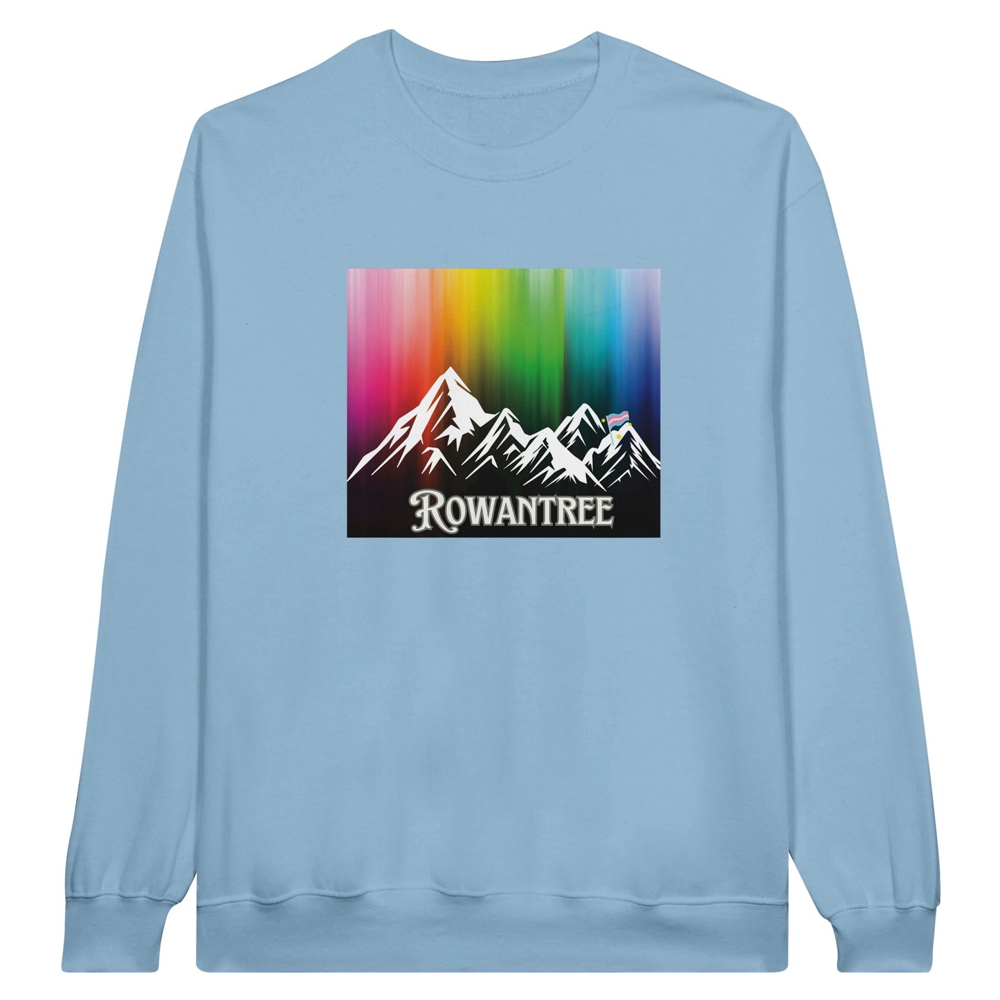 Pride Mountains Classic Unisex Crewneck Sweatshirt - Rowantree Clothing and Accessories Inc