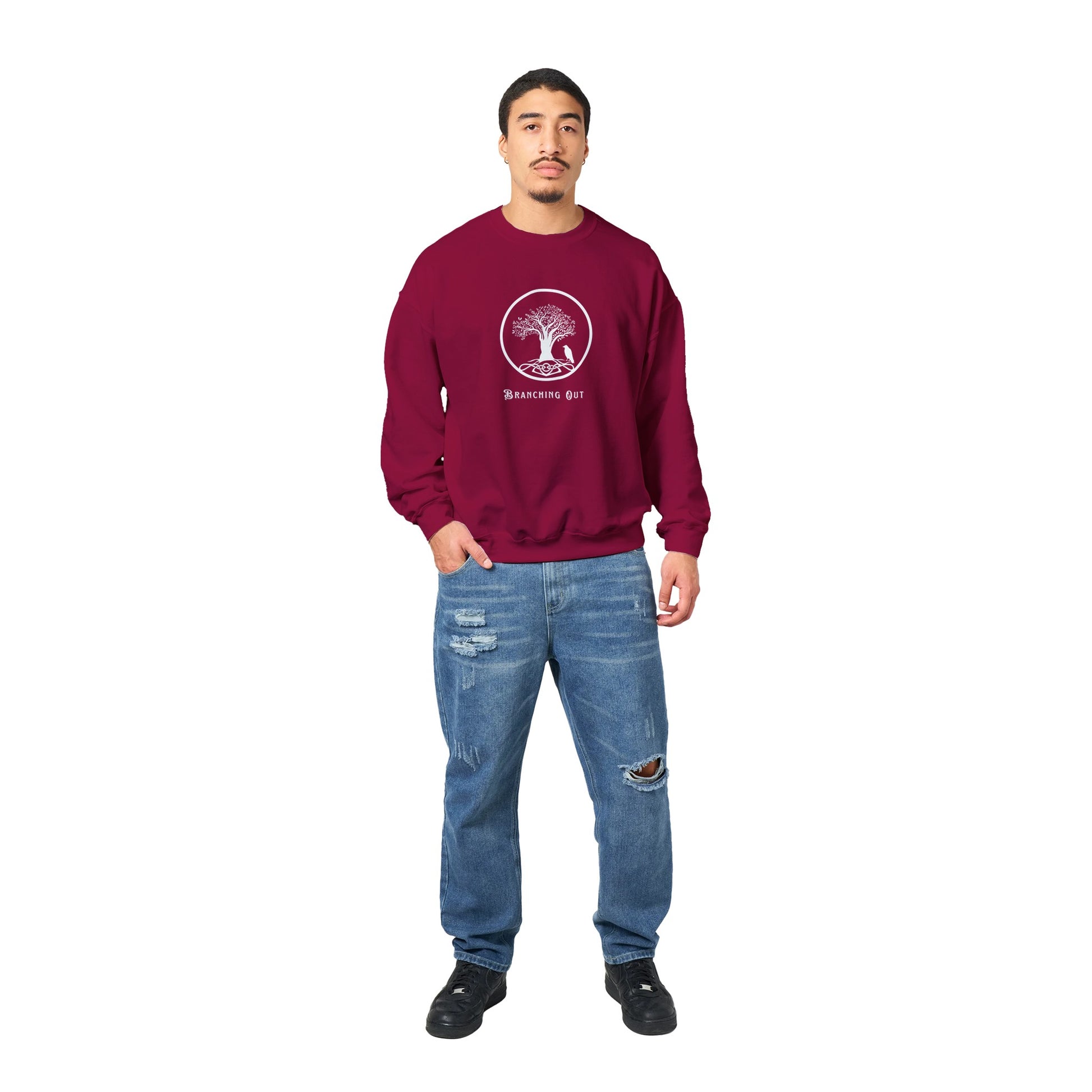 Classic Unisex Crewneck Sweatshirt - Rowantree Clothing and Accessories Inc