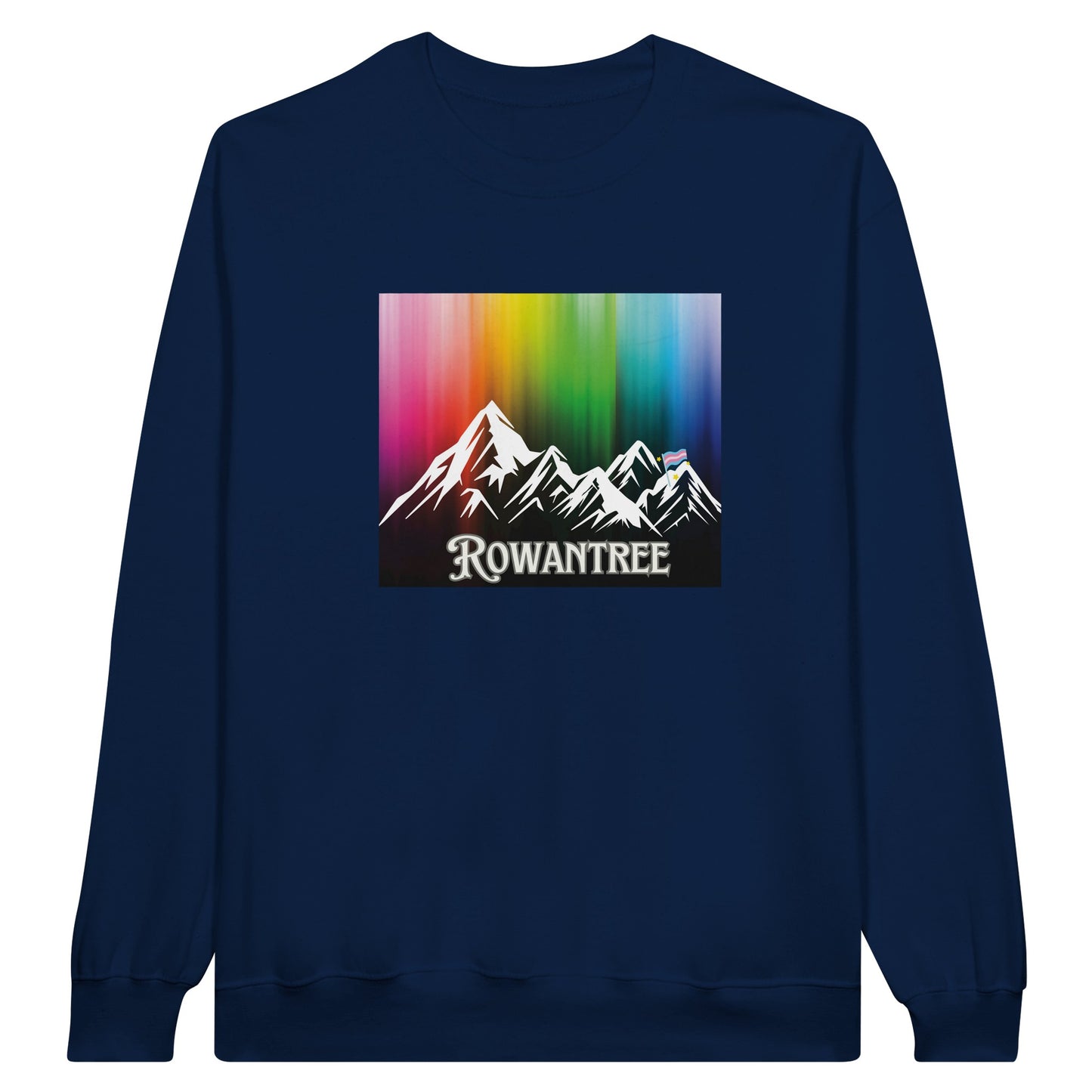 Pride Mountains Classic Unisex Crewneck Sweatshirt - Rowantree Clothing and Accessories Inc