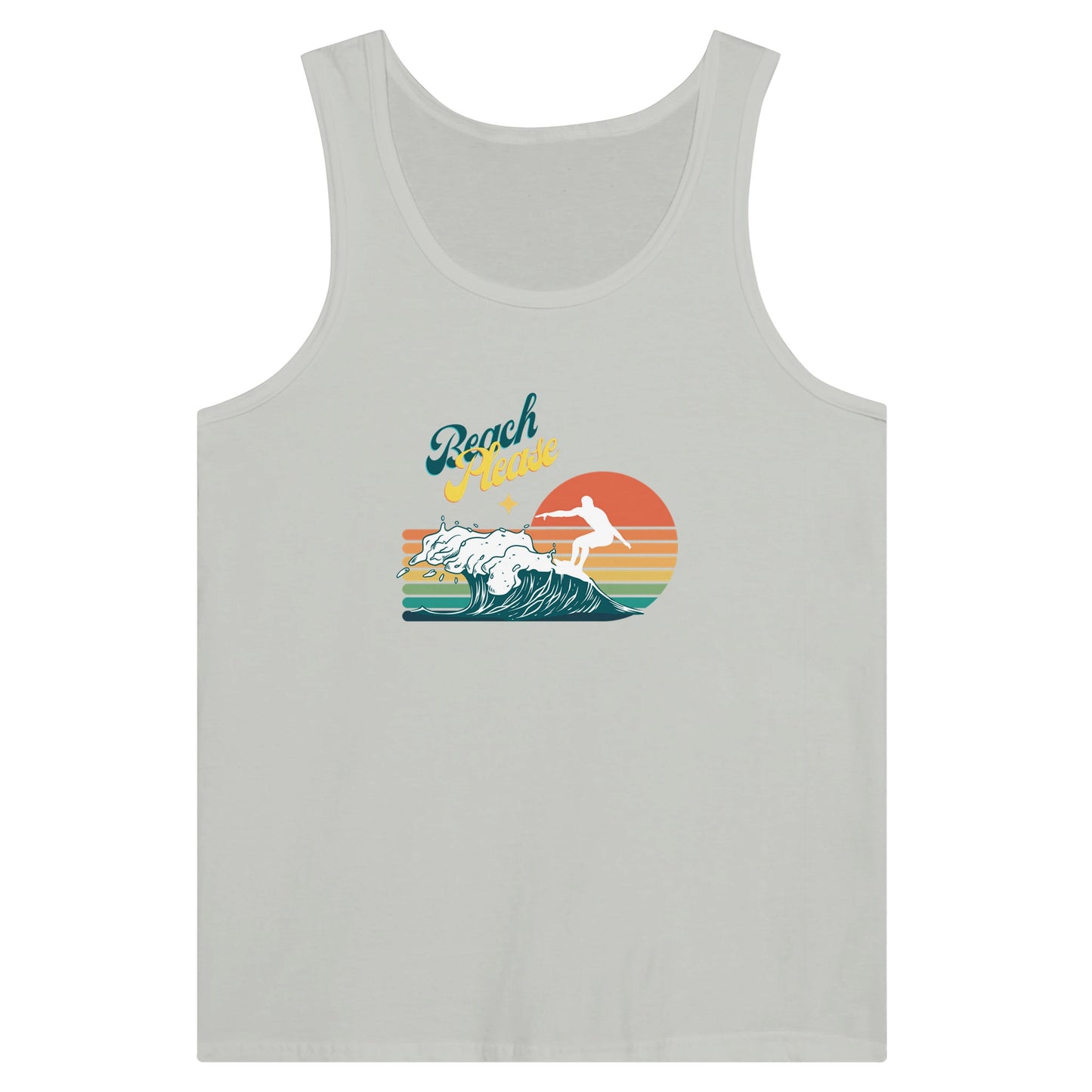 Beach Please Premium Unisex Tank Top - Rowantree Clothing and Accessories Inc