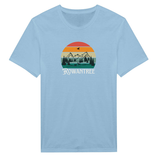 Rowantree Retro Classic Unisex Crewneck T-shirt - Rowantree Clothing and Accessories Inc