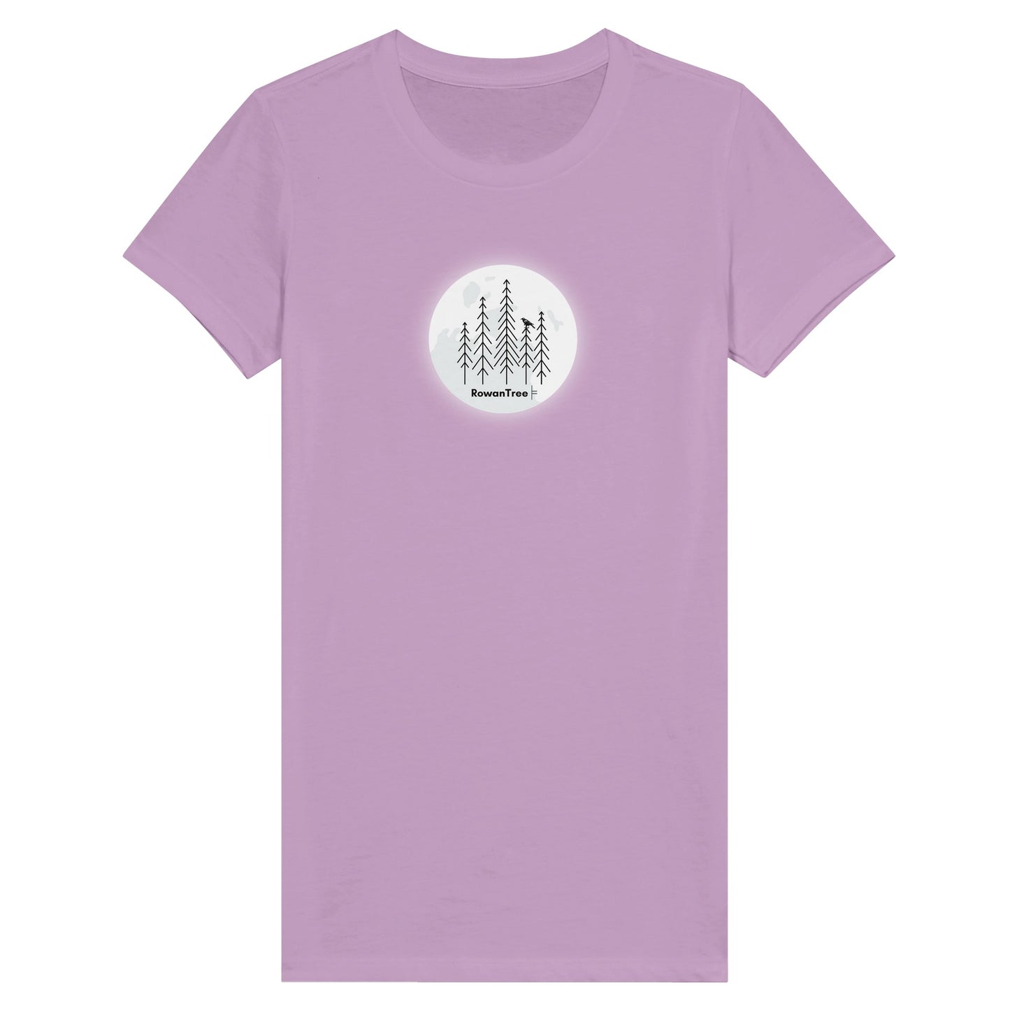 In the moonlight Premium Womens Crewneck T-shirt - Rowantree Clothing and Accessories Inc