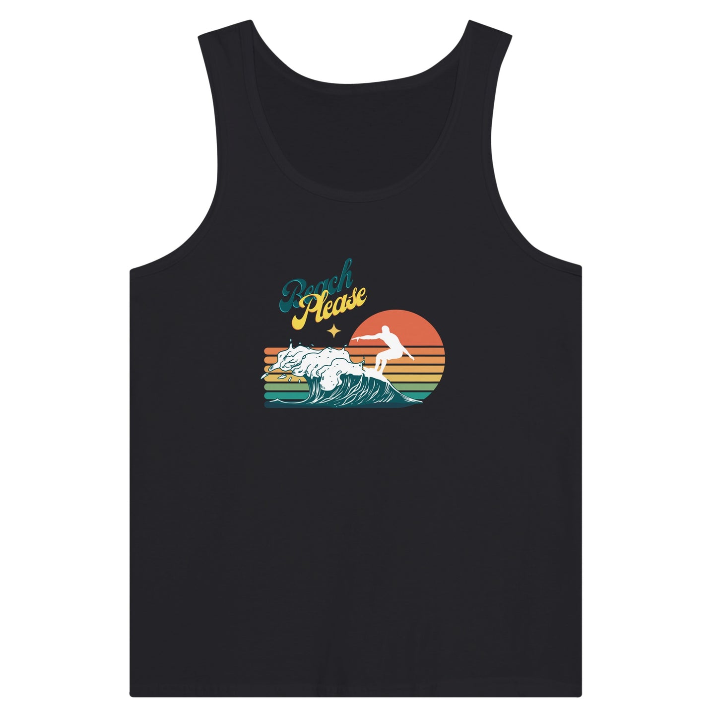 Beach Please Premium Unisex Tank Top - Rowantree Clothing and Accessories Inc