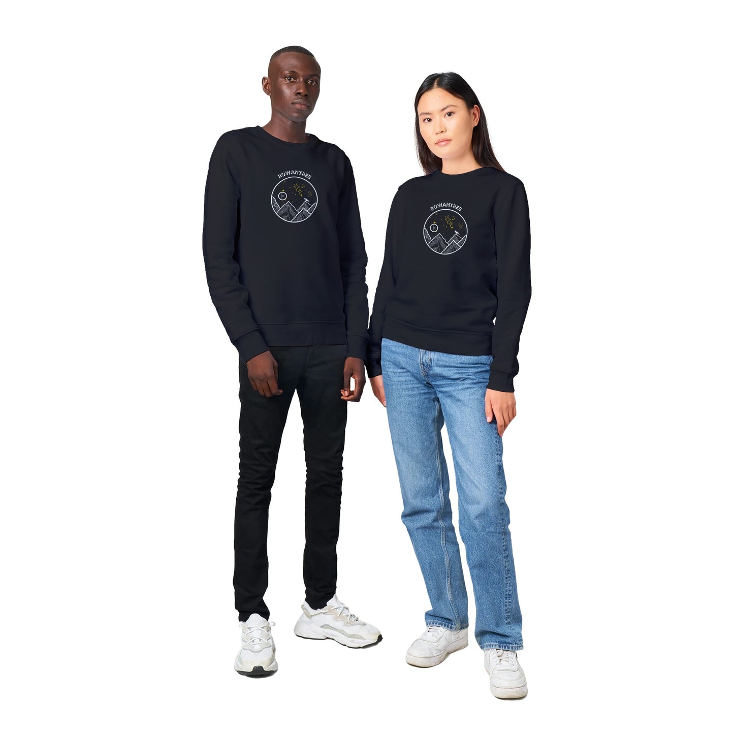 Organic Unisex Crewneck Sweatshirt - Rowantree Clothing and Accessories Inc