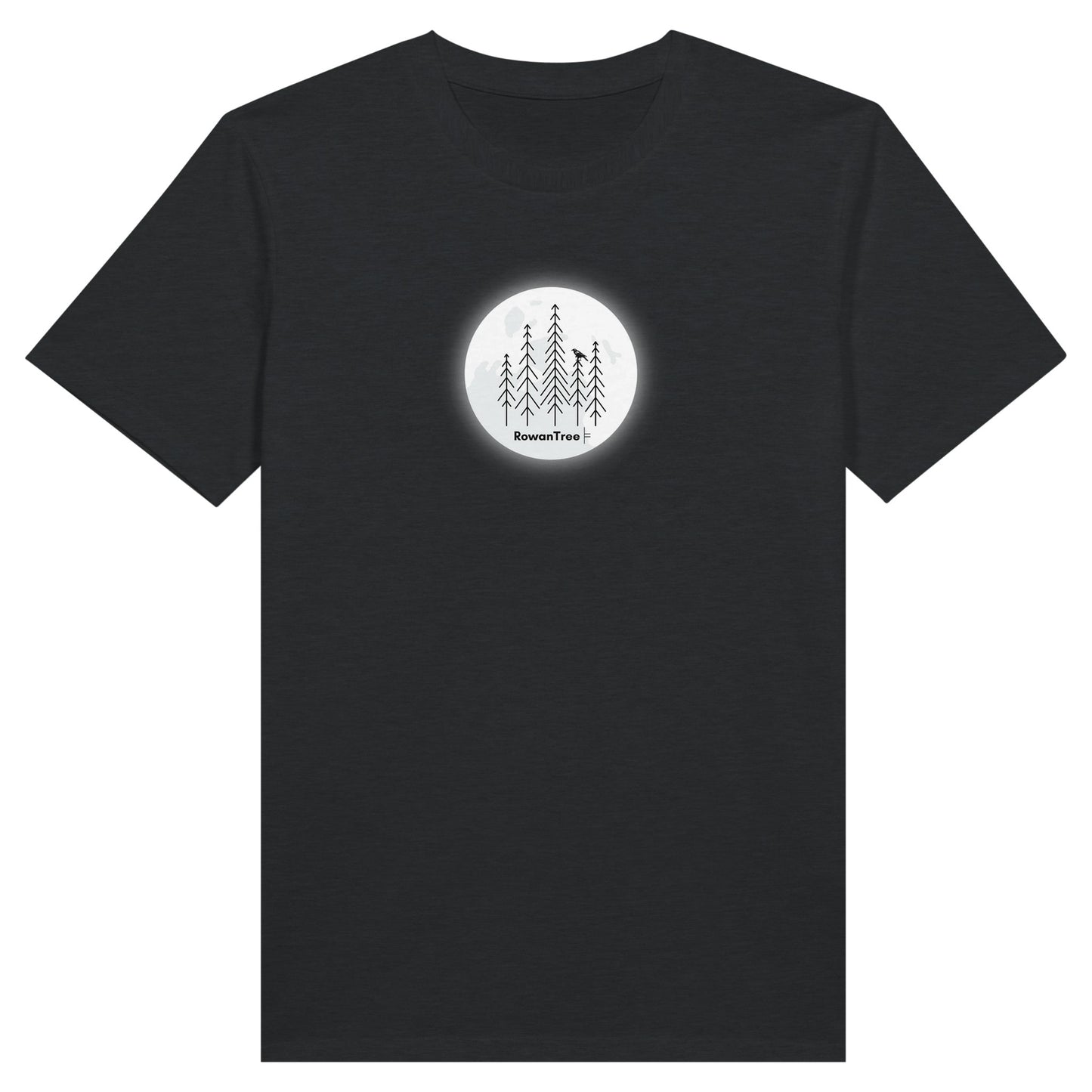 In the Moonlight Organic Unisex Crewneck T-shirt - Rowantree Clothing and Accessories Inc