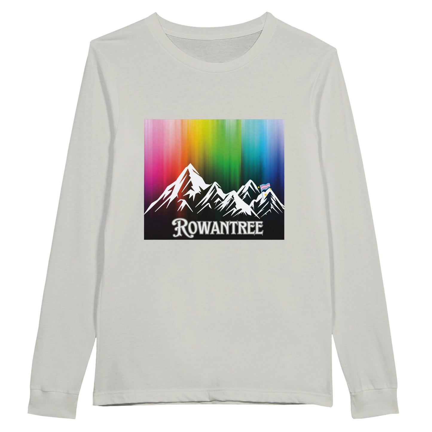 Pride Mountains Premium Unisex Longsleeve T-shirt - Rowantree Clothing and Accessories Inc