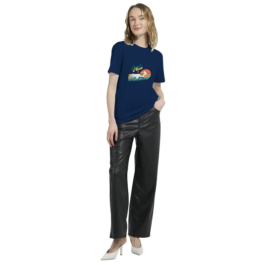 Beach Please - Organic Unisex Crewneck T-shirt - Rowantree Clothing and Accessories Inc