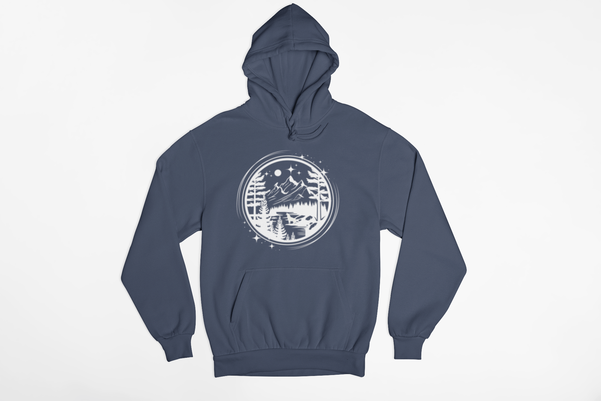 Adventure Awaits Nature Inspired Unisex Pullover Hoodie - Rowantree Clothing