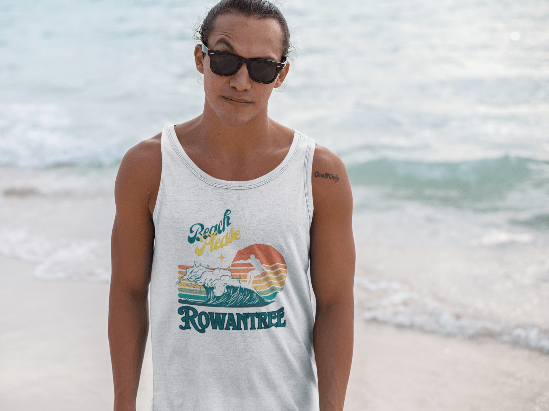 Beach Please Tank Top - Rowantree Clothing