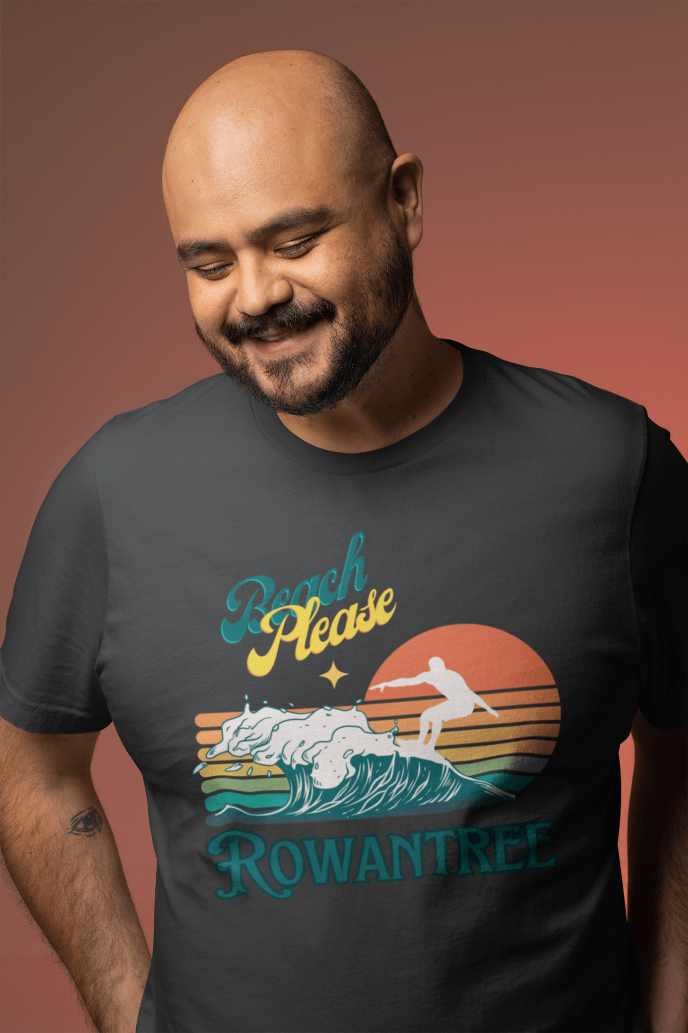Beach Please Unisex Tee Rowantree - Rowantree Clothing