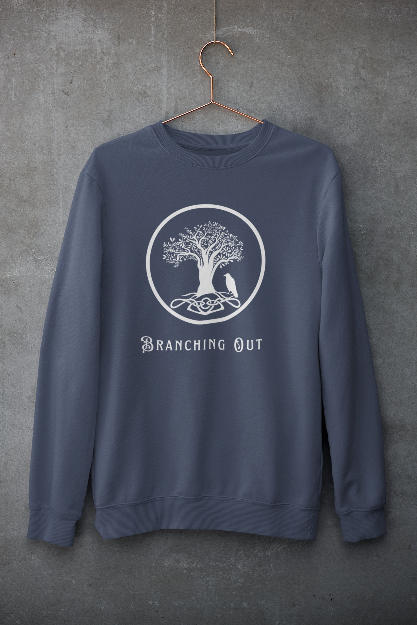 Branching Out Unisex Crewneck Sweatshirt - Rowantree Clothing  