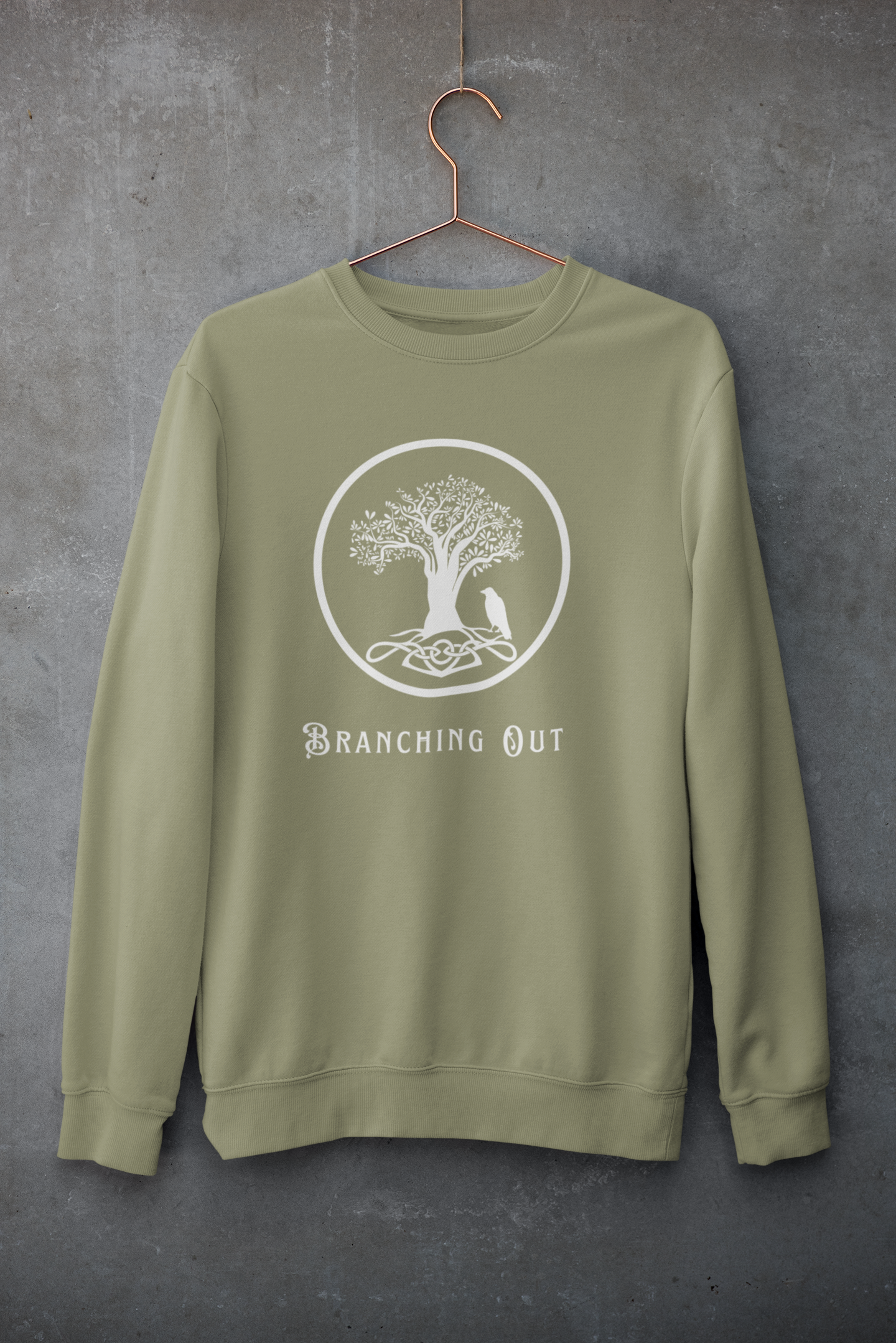 Branching Out Unisex Crewneck Sweatshirt - Rowantree Clothing  