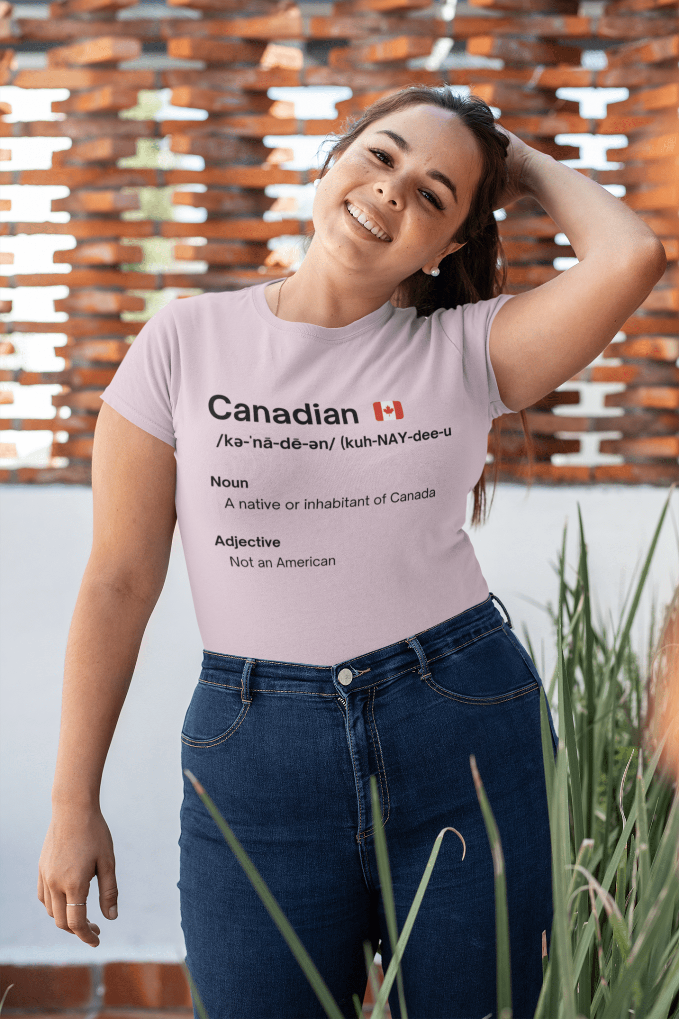 Canadian - Not American Unisex Crewneck T-shirt - Rowantree Clothing