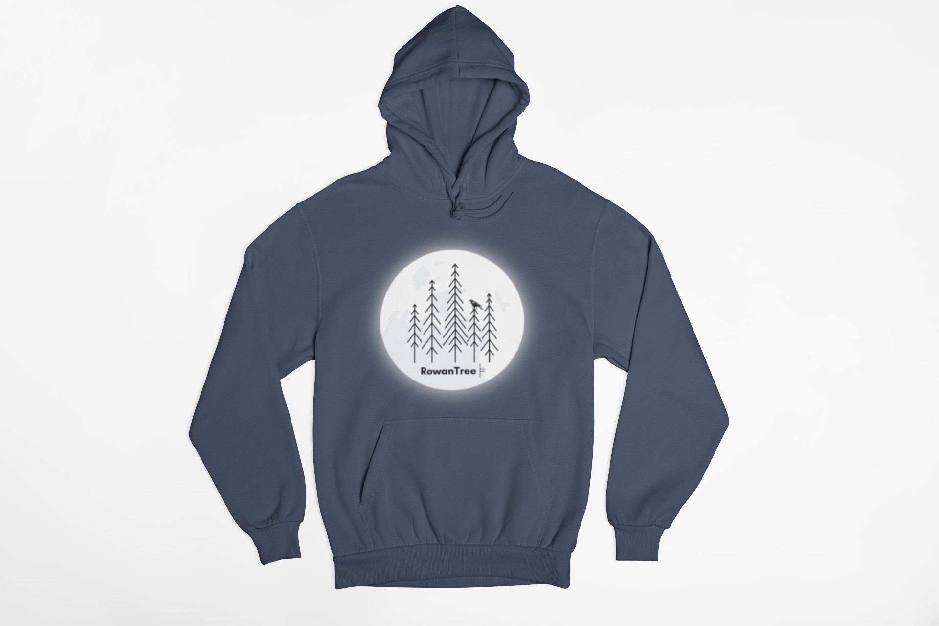 Crowing in the Moon Unisex Hoodie - Rowantree Clothing