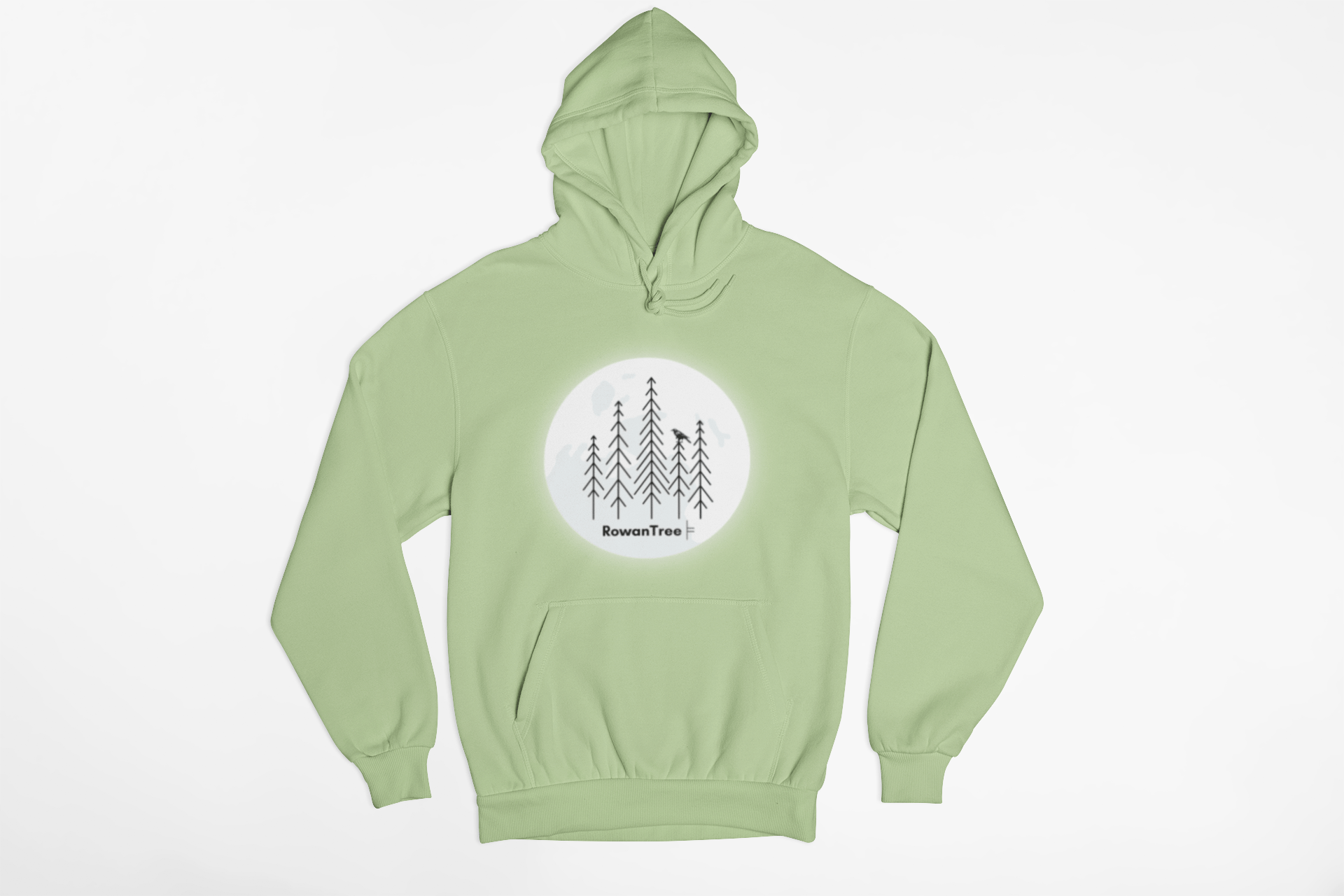Crowing in the Moon Unisex Hoodie - Rowantree Clothing