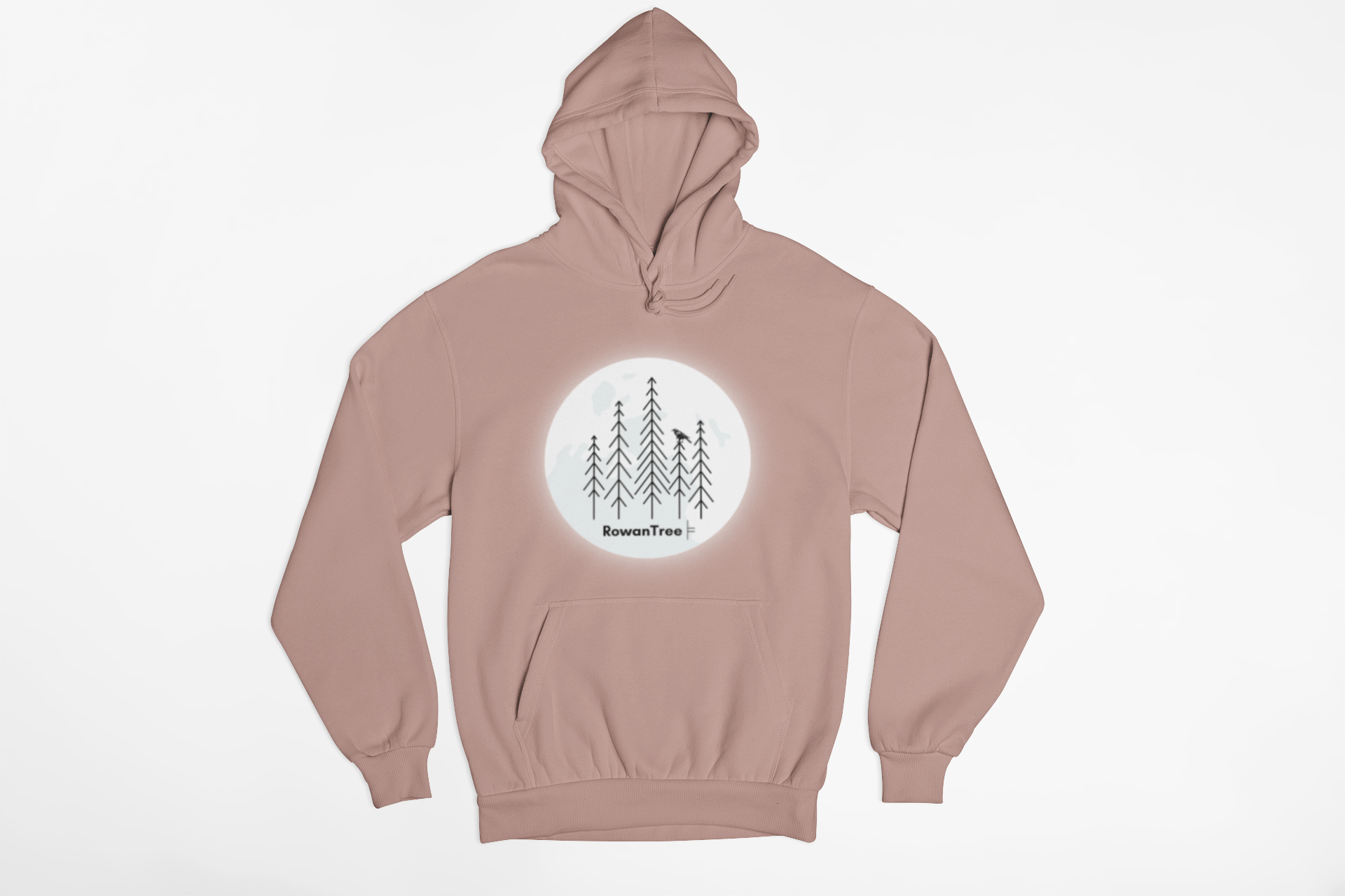 Crowing in the Moon Unisex Hoodie - Rowantree Clothing