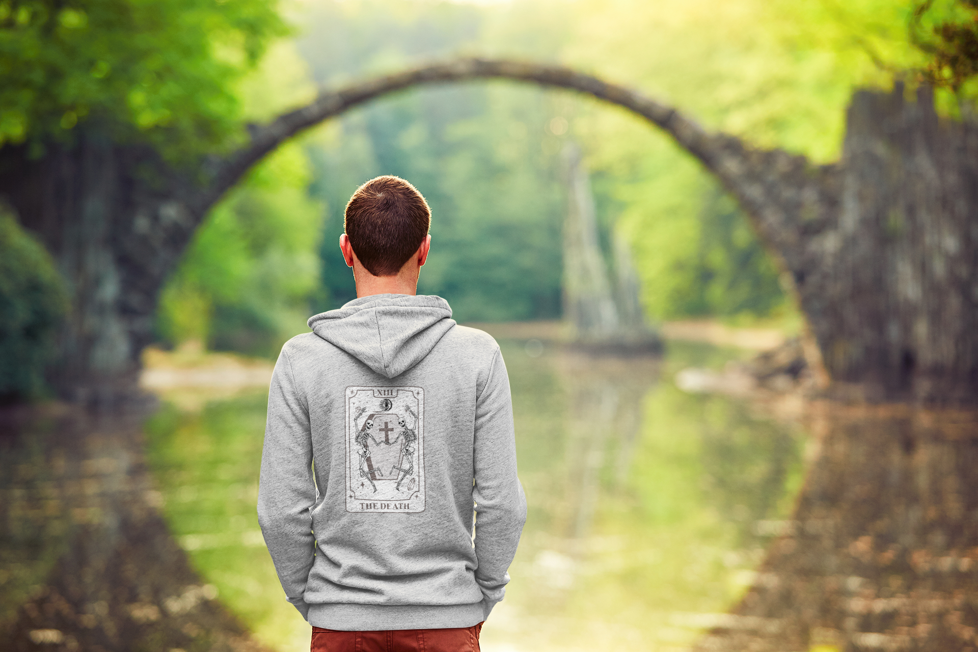 Cycles of Change Unisex Zip Up Hoodie - Rowantree Clothing  