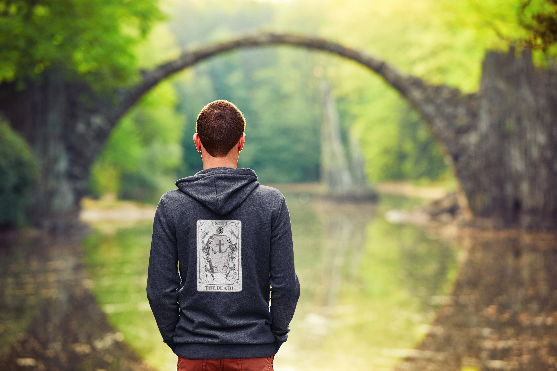 Cycles of Change Unisex Zip Up Hoodie - Rowantree Clothing  