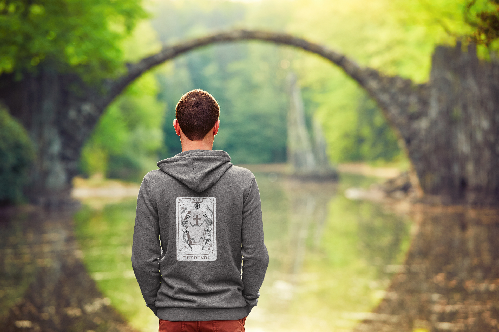 Cycles of Change Unisex Zip Up Hoodie - Rowantree Clothing  