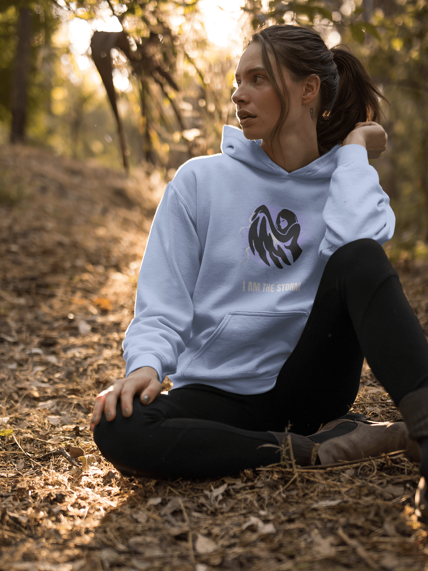 I am the Storm Hoodie - Rowantree Clothing