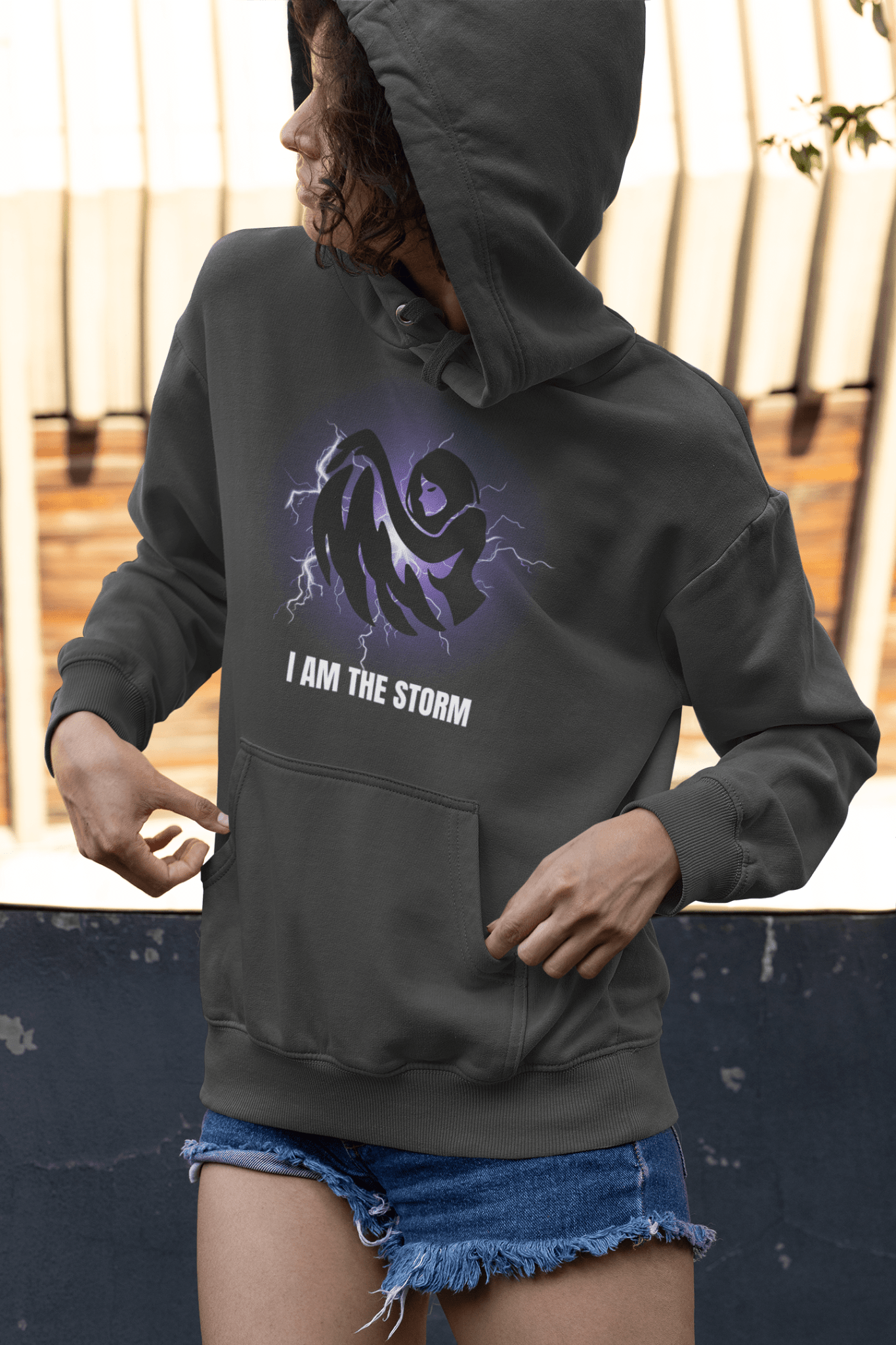 I am the Storm Hoodie - Rowantree Clothing