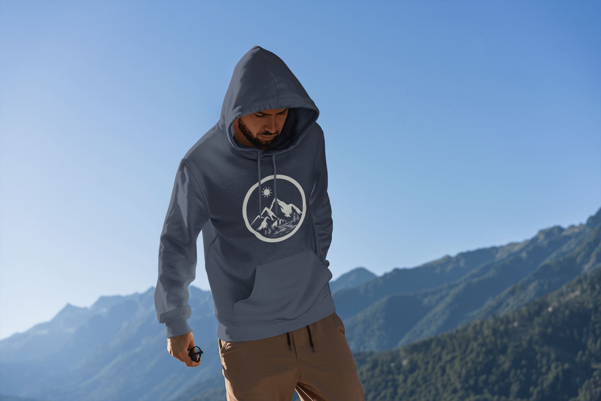 Life in the Mountains Unisex Hoodie - Rowantree Clothing