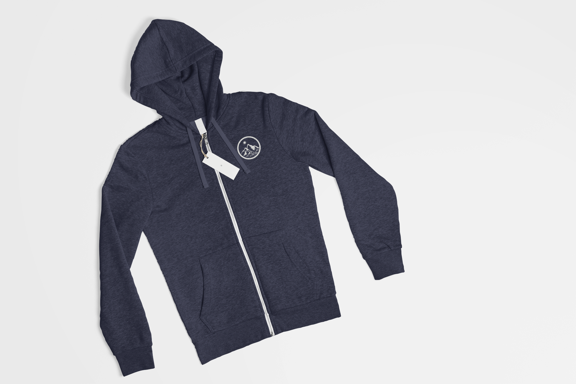 Life in the Mountains Zip Hoodie - Rowantree Clothing  