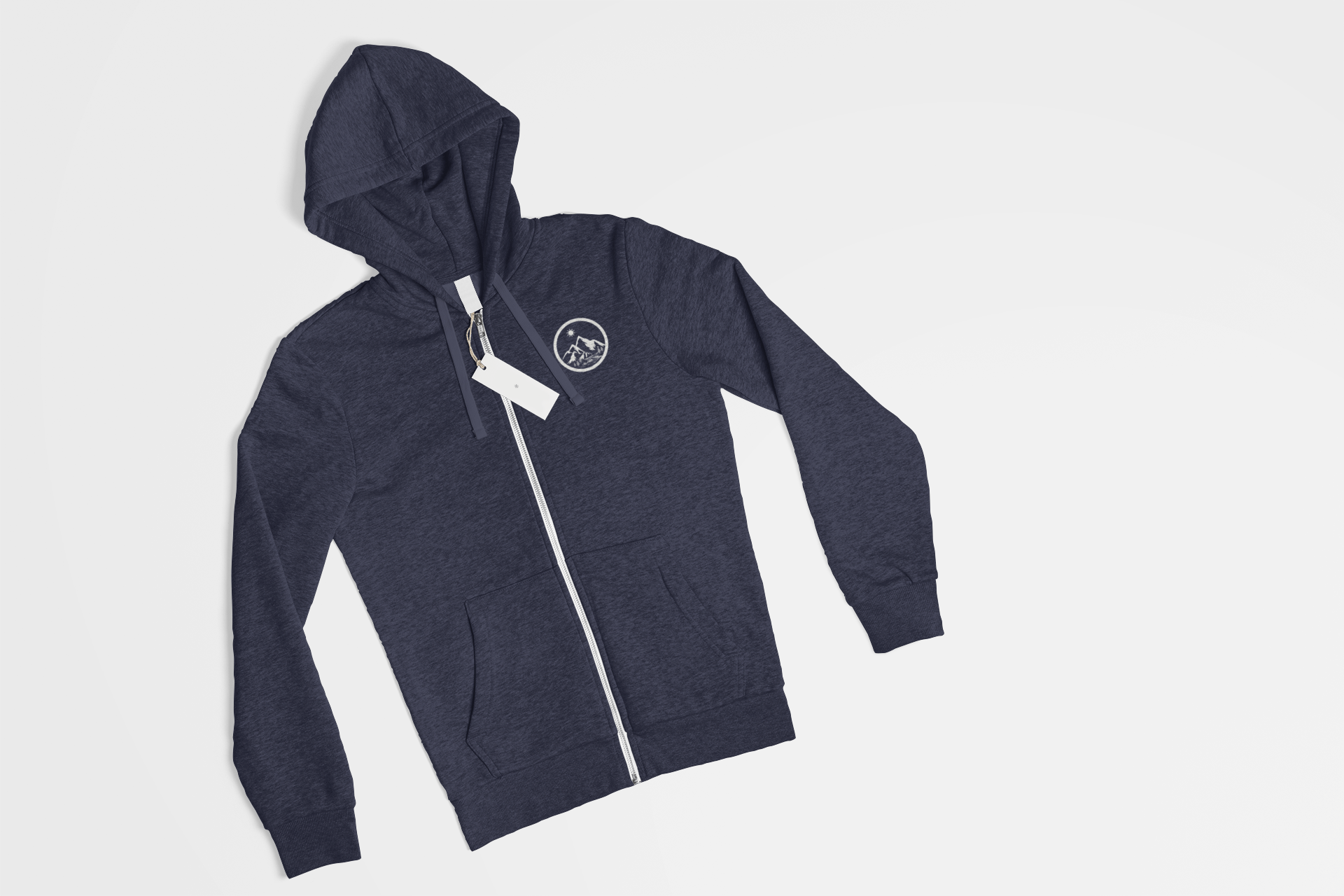 Life in the Mountains Zip Hoodie - Rowantree Clothing