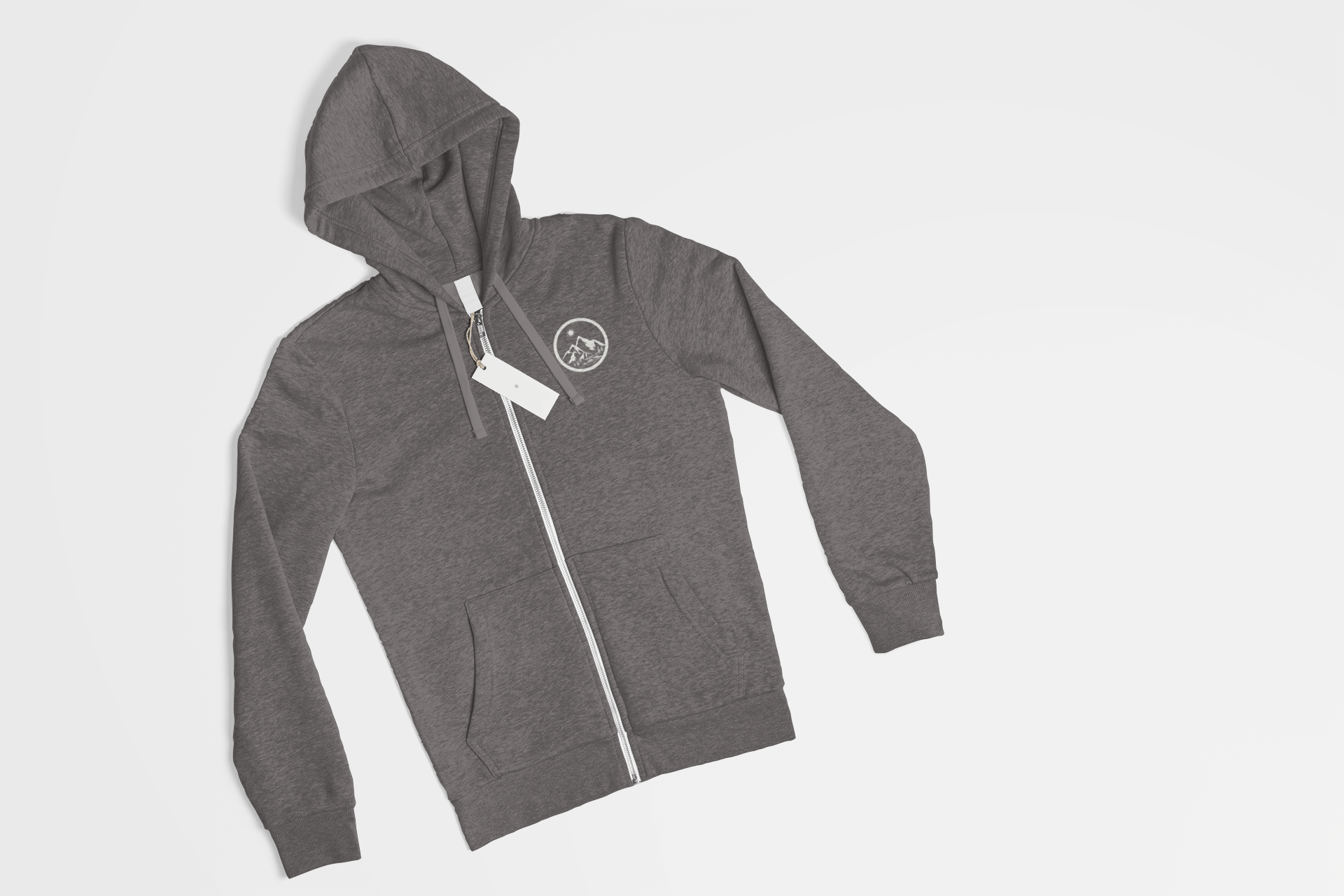 Life in the Mountains Zip Hoodie - Rowantree Clothing