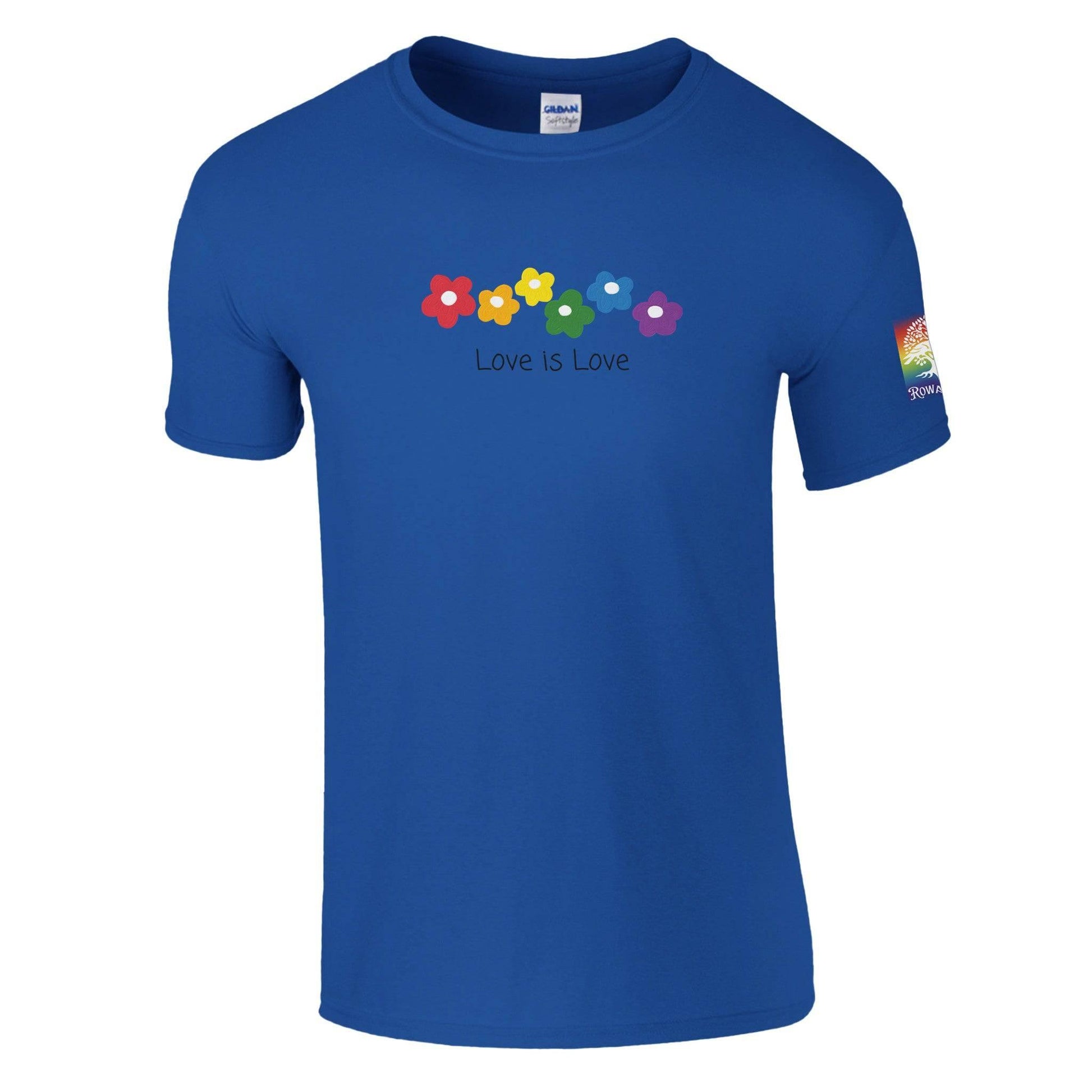 Love is Love Classic Unisex Crewneck T-shirt | Gildan® 64000 White - Rowantree Clothing