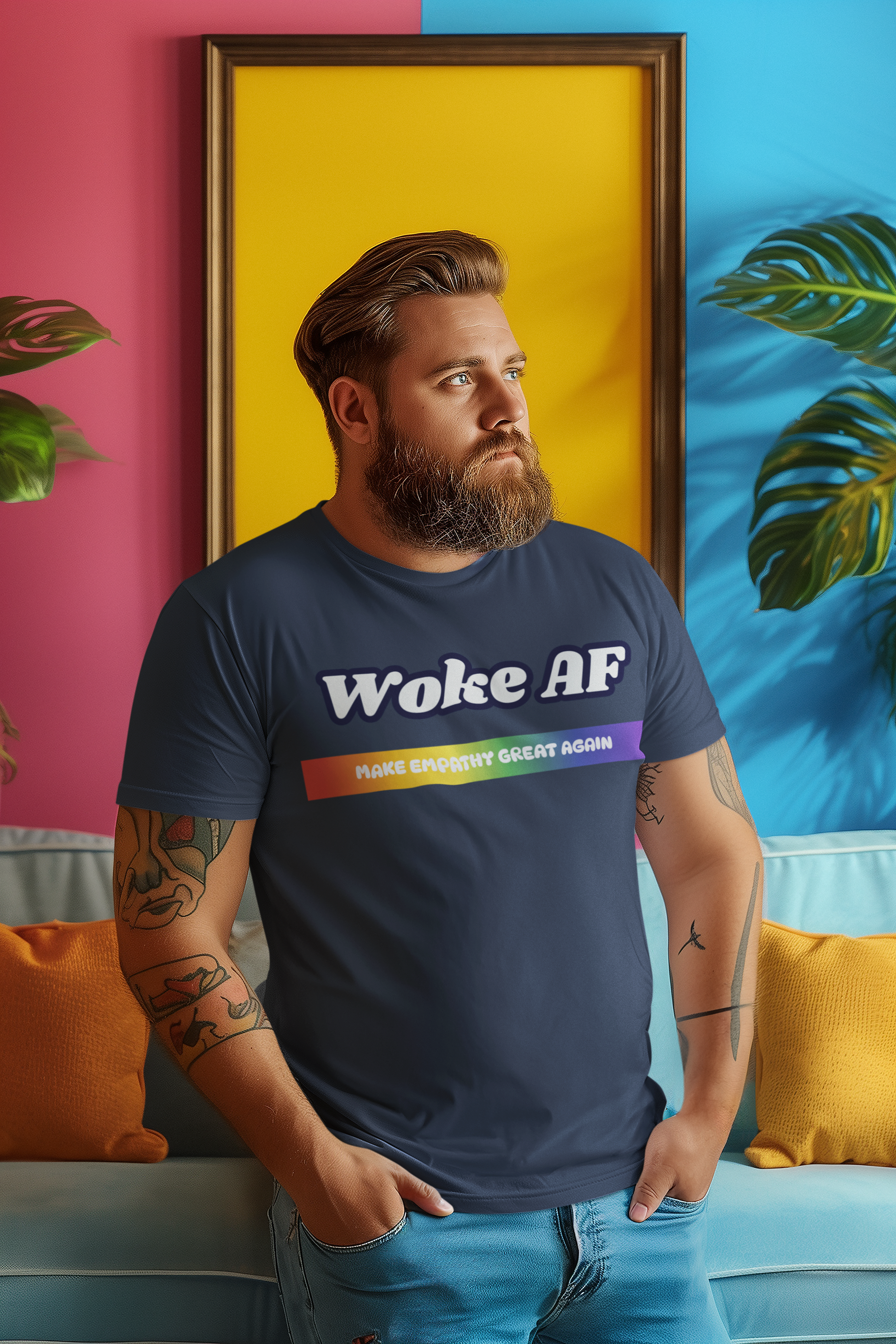 Make Empathy Great Again- Woke AF Pride - Rowantree Clothing  