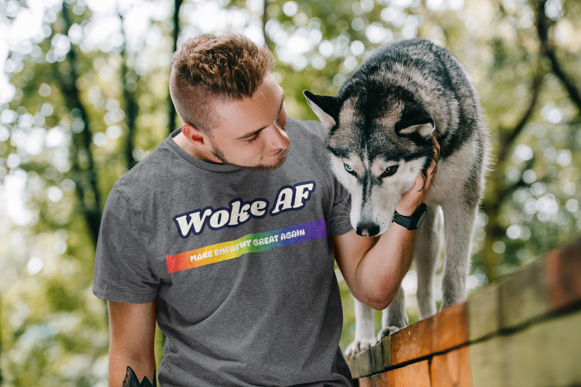 Make Empathy Great Again- Woke AF Pride - Rowantree Clothing  