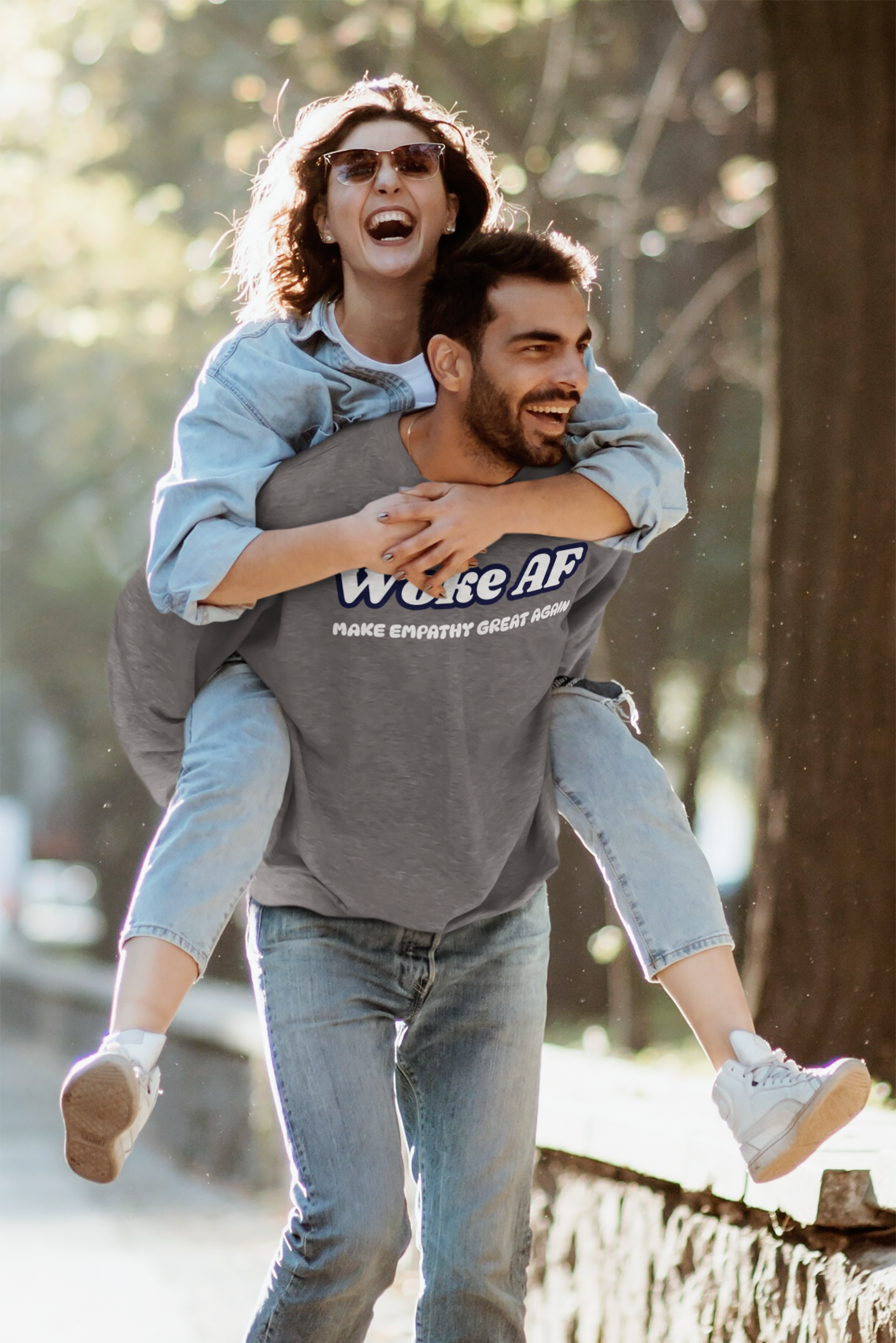 Make Empathy Great Again Woke AF Sweatshirt – Bold Unisex Crewneck - Rowantree Clothing  