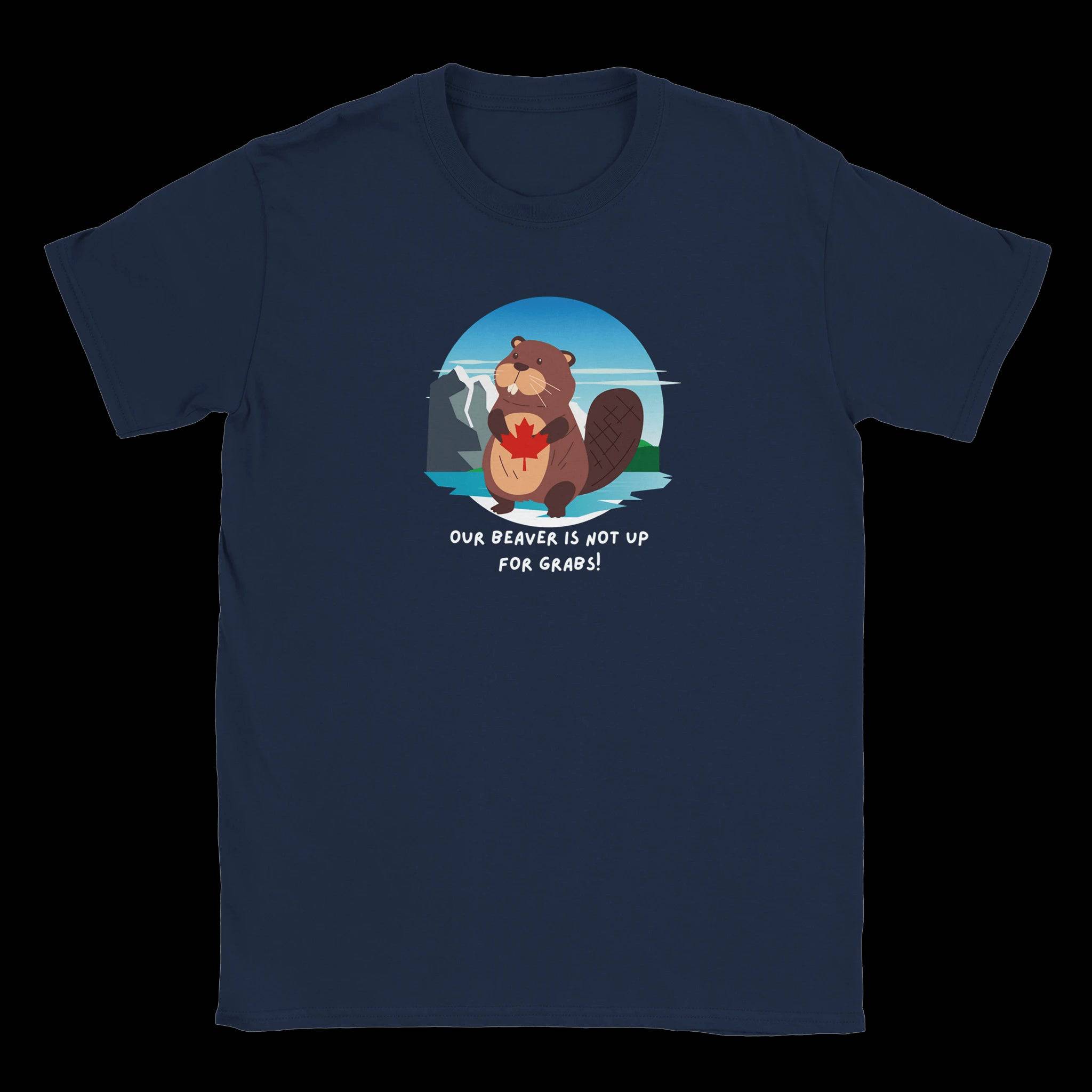 "Our Beaver is Not up for Grabs" Classic Unisex Crewneck T-shirt - Rowantree Clothing