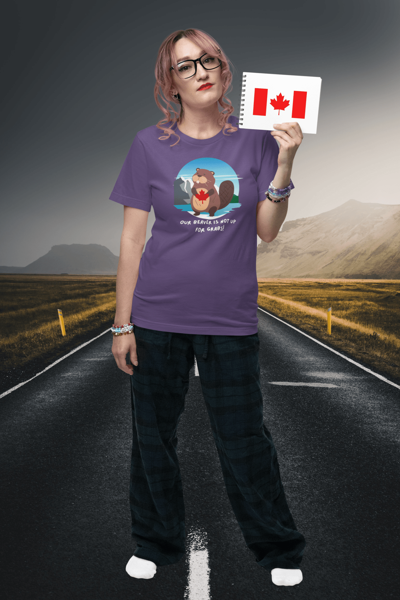 "Our Beaver is Not up for Grabs" Classic Unisex Crewneck T-shirt - Rowantree Clothing