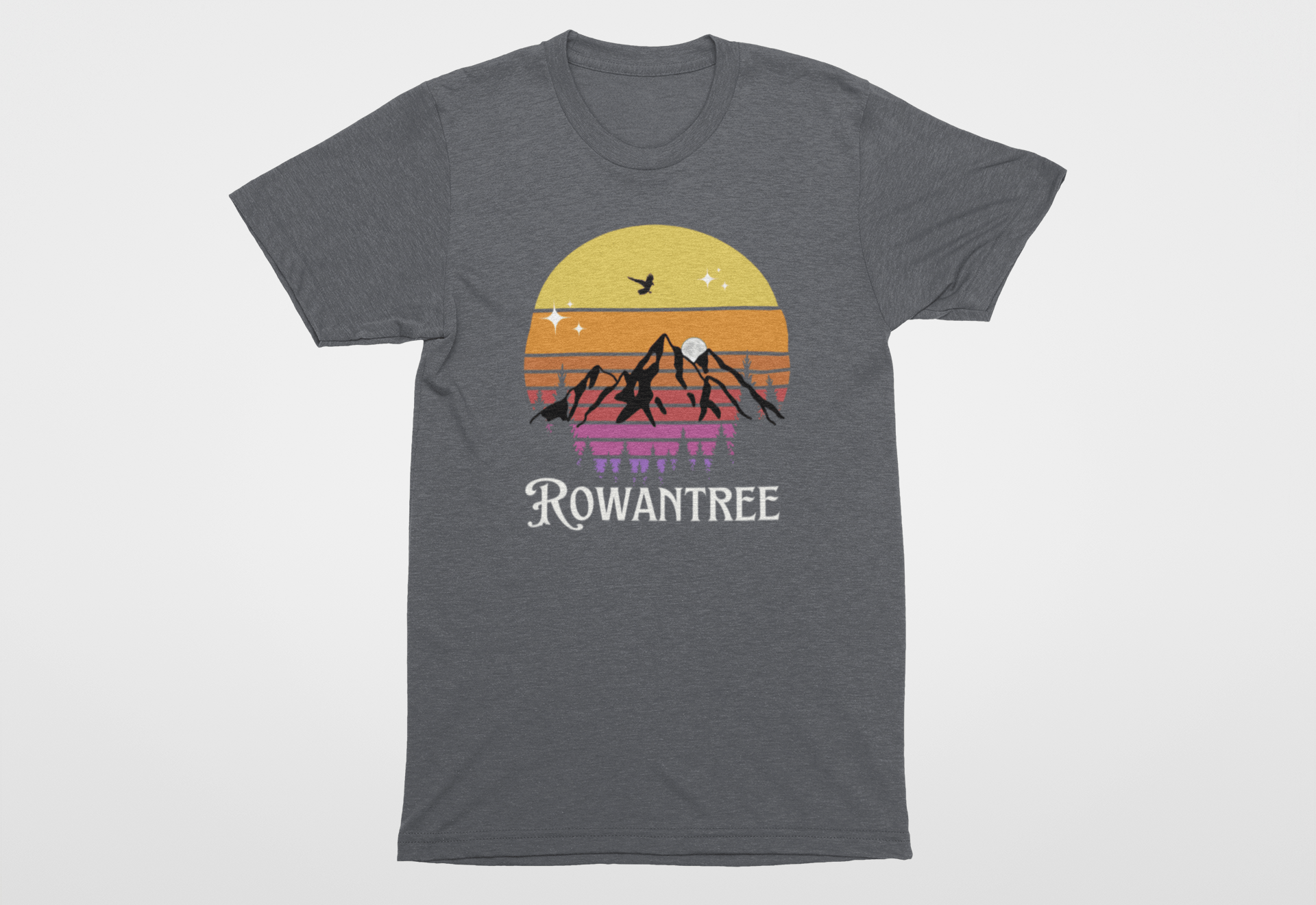 Rowantree Retro Moonrise Mischief Unisex Tee - Rowantree Clothing