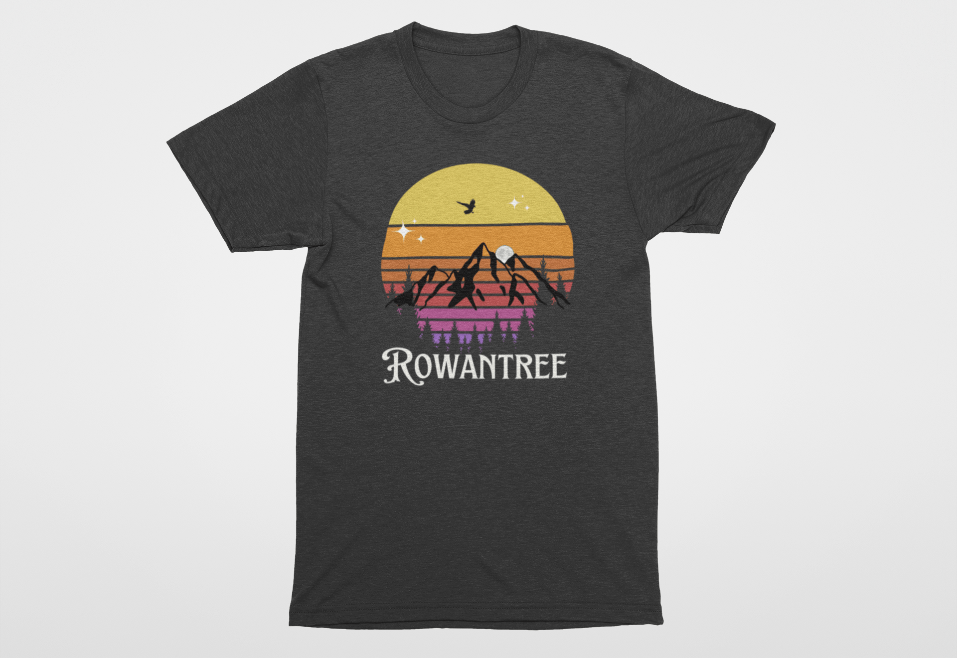 Rowantree Retro Moonrise Mischief Unisex Tee - Rowantree Clothing