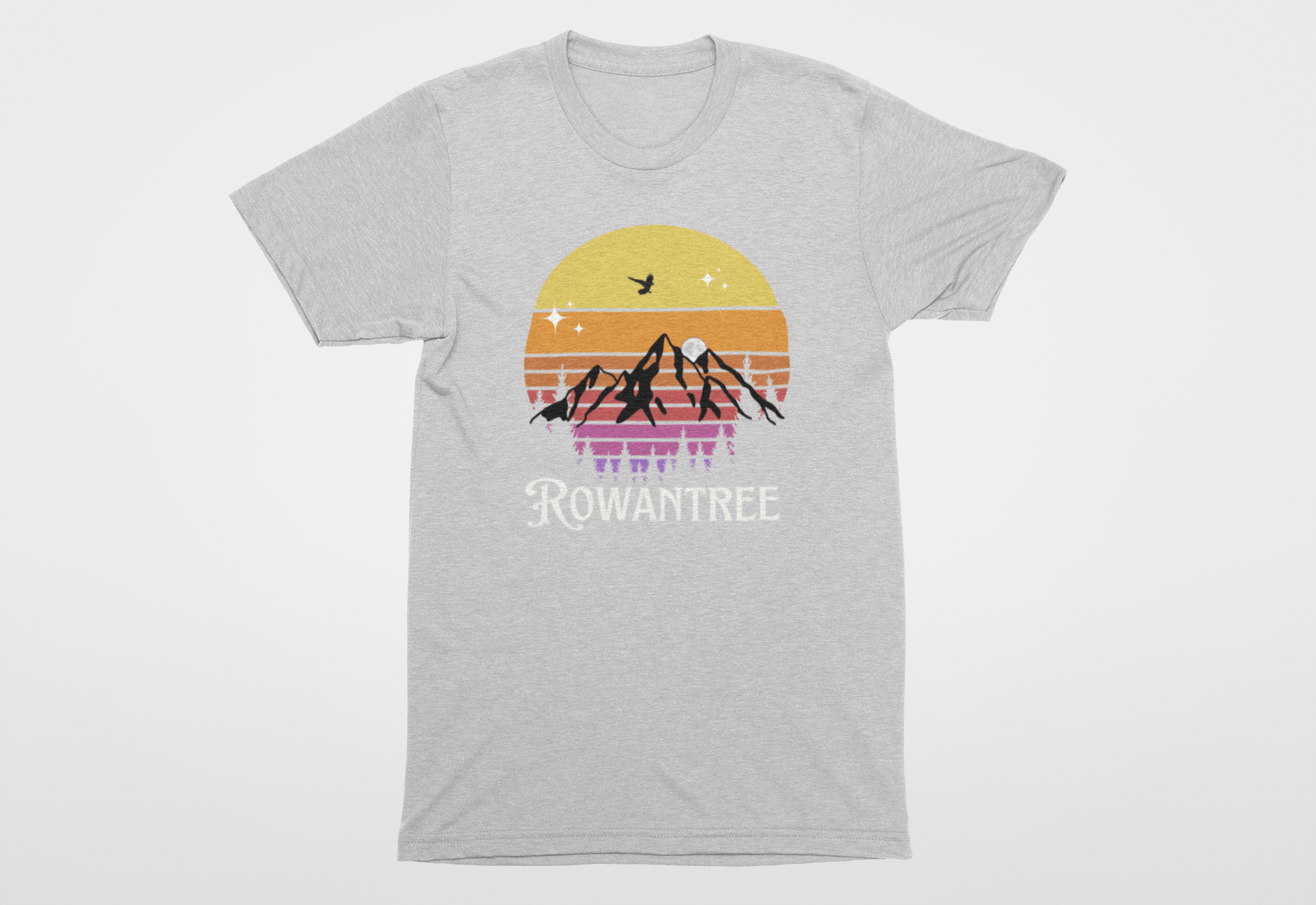 Rowantree Retro Moonrise Mischief Unisex Tee - Rowantree Clothing