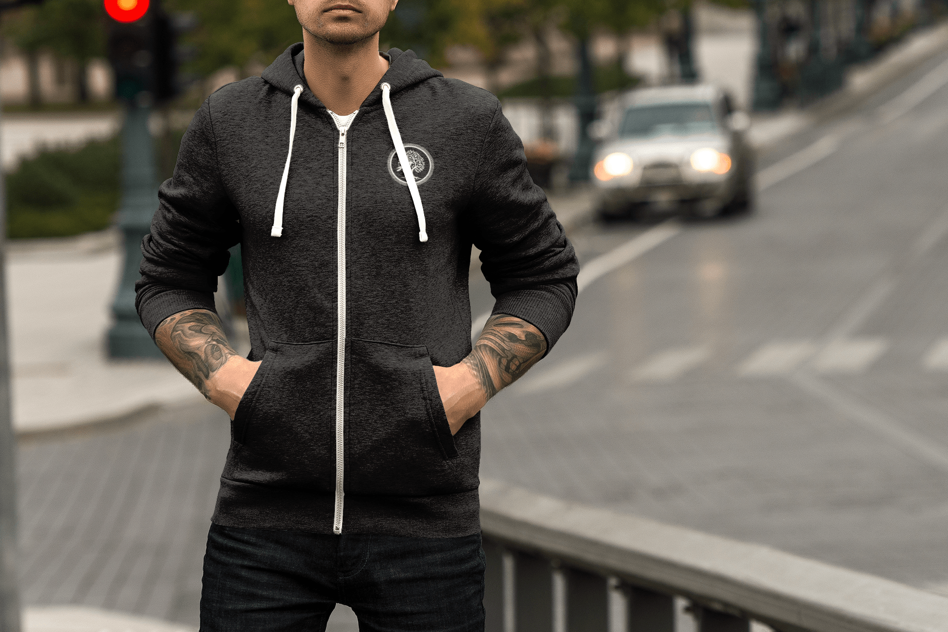 Rowantree Roots Zip Up Hoodie - Rowantree Clothing