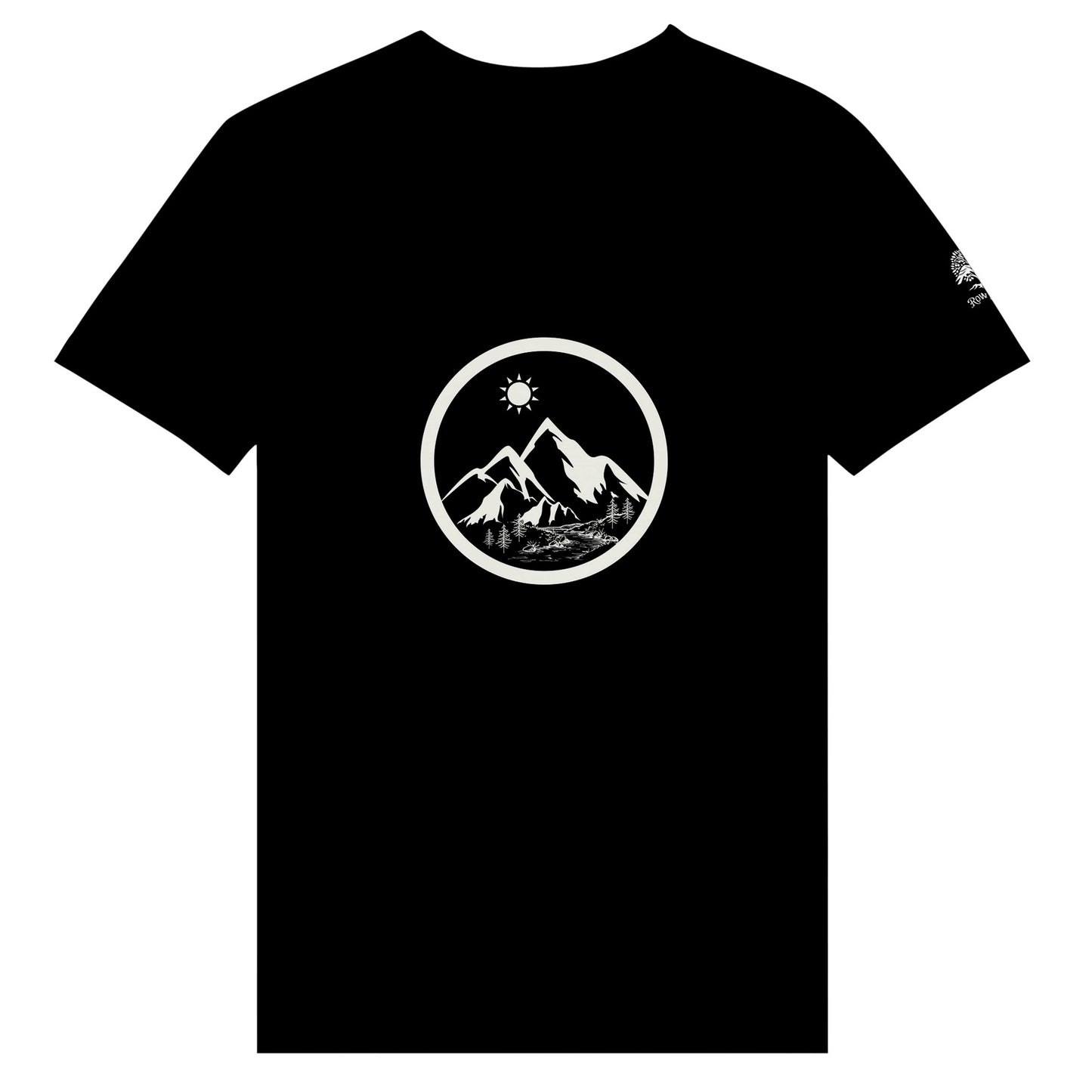 Life In the Mountains  Premium  Unisex V-Neck T-shirt - Rowantree Clothing and Accessories Inc