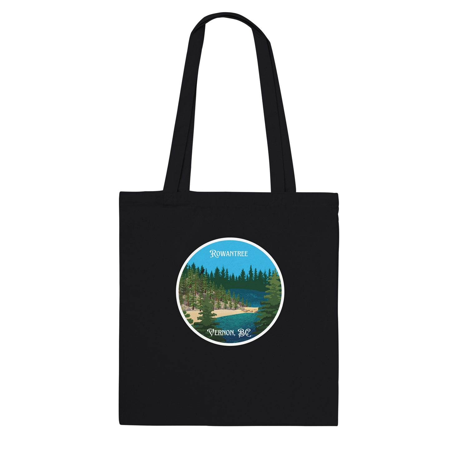 Kal Lake Classic Tote Bag - Rowantree Clothing and Accessories Inc