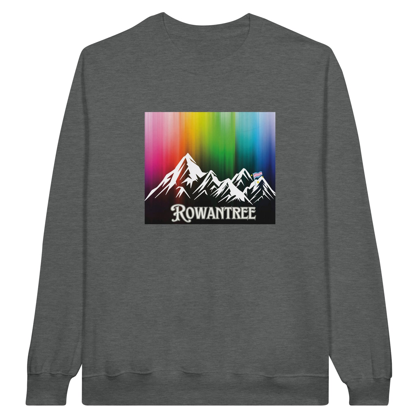 Pride Mountains Classic Unisex Crewneck Sweatshirt - Rowantree Clothing and Accessories Inc