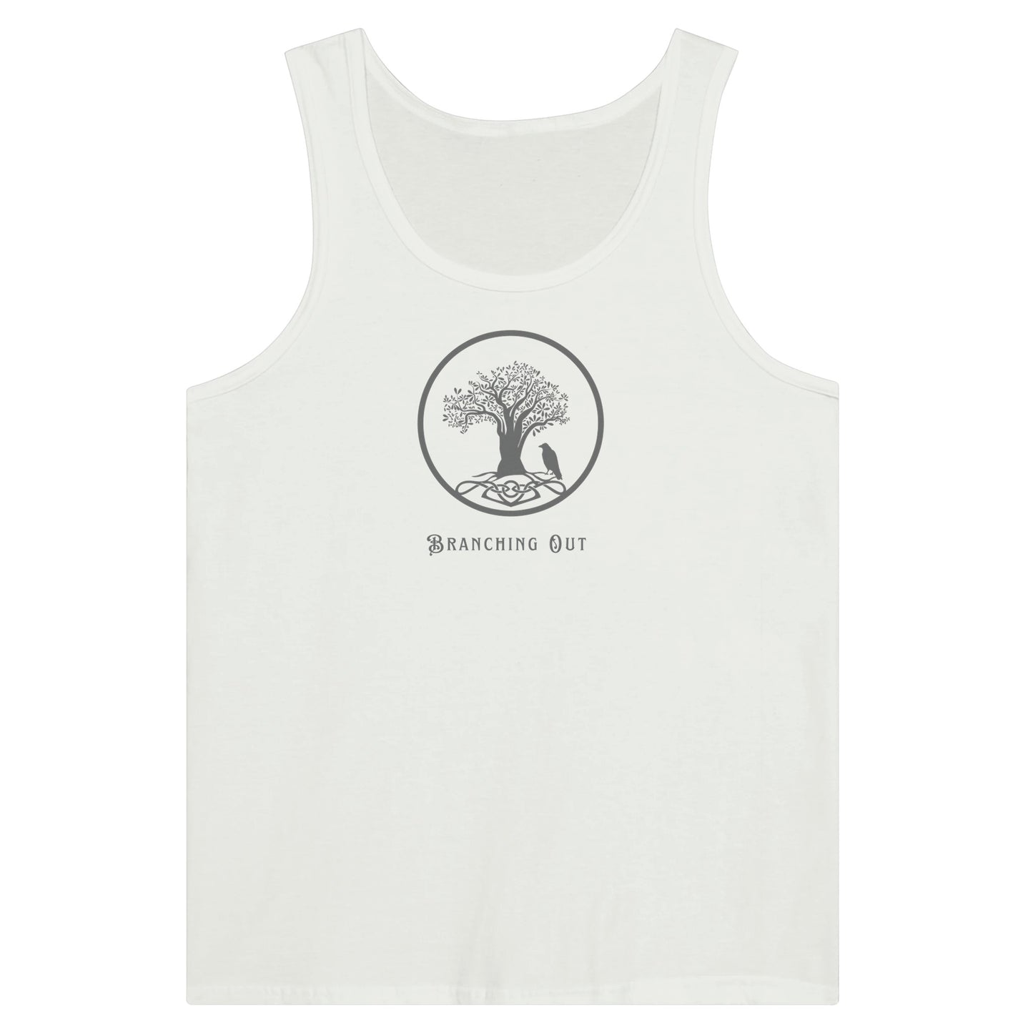 Branching Out Premium Unisex Tank Top - Rowantree Clothing and Accessories Inc